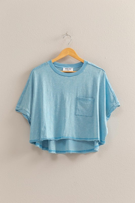 Crew Neck Boxy Tee