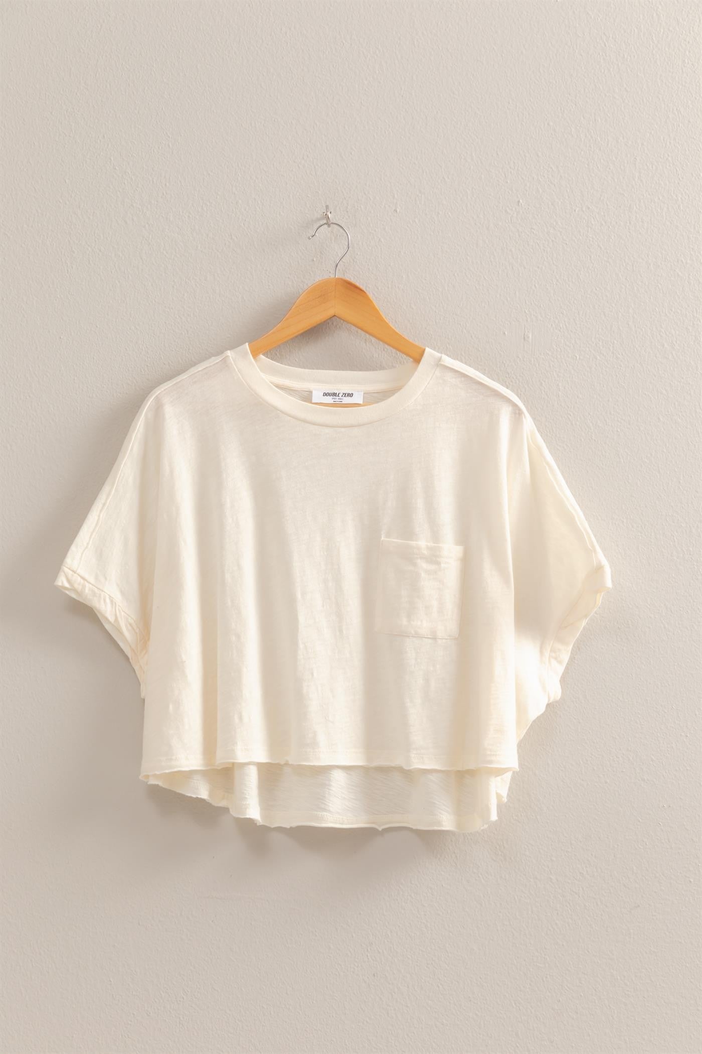 Crew Neck Boxy Tee