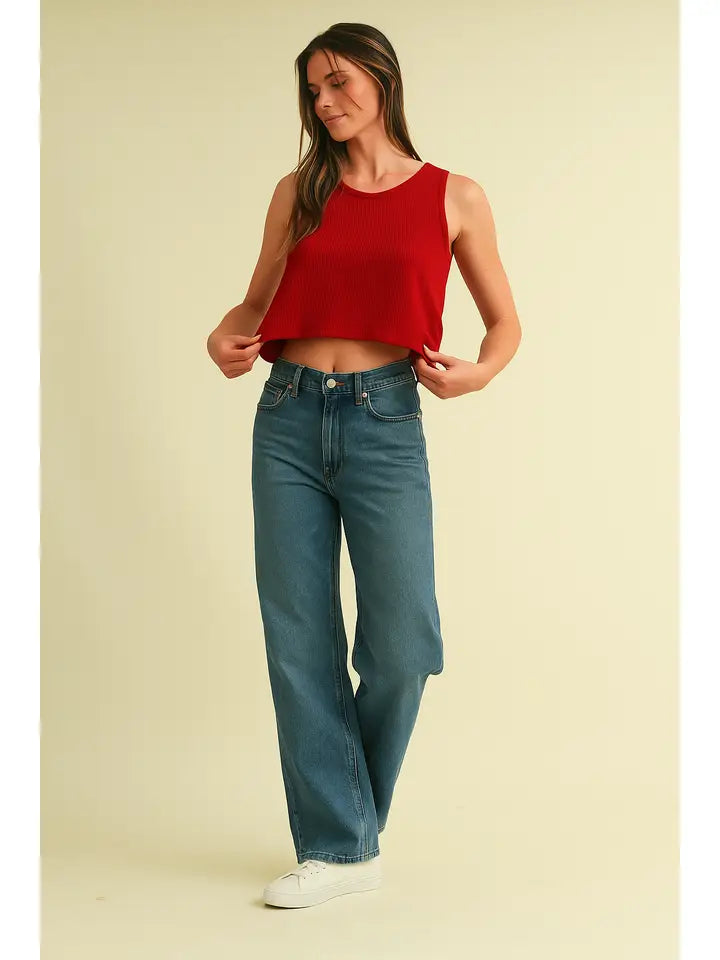 Back Bow Tie Sleeveless Top