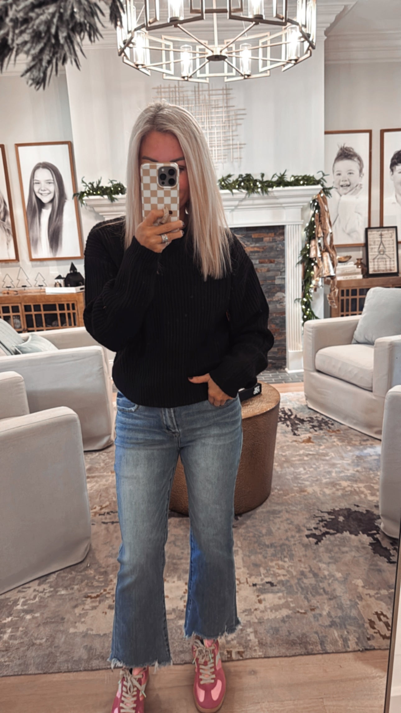 Charming Ribbed Sweater