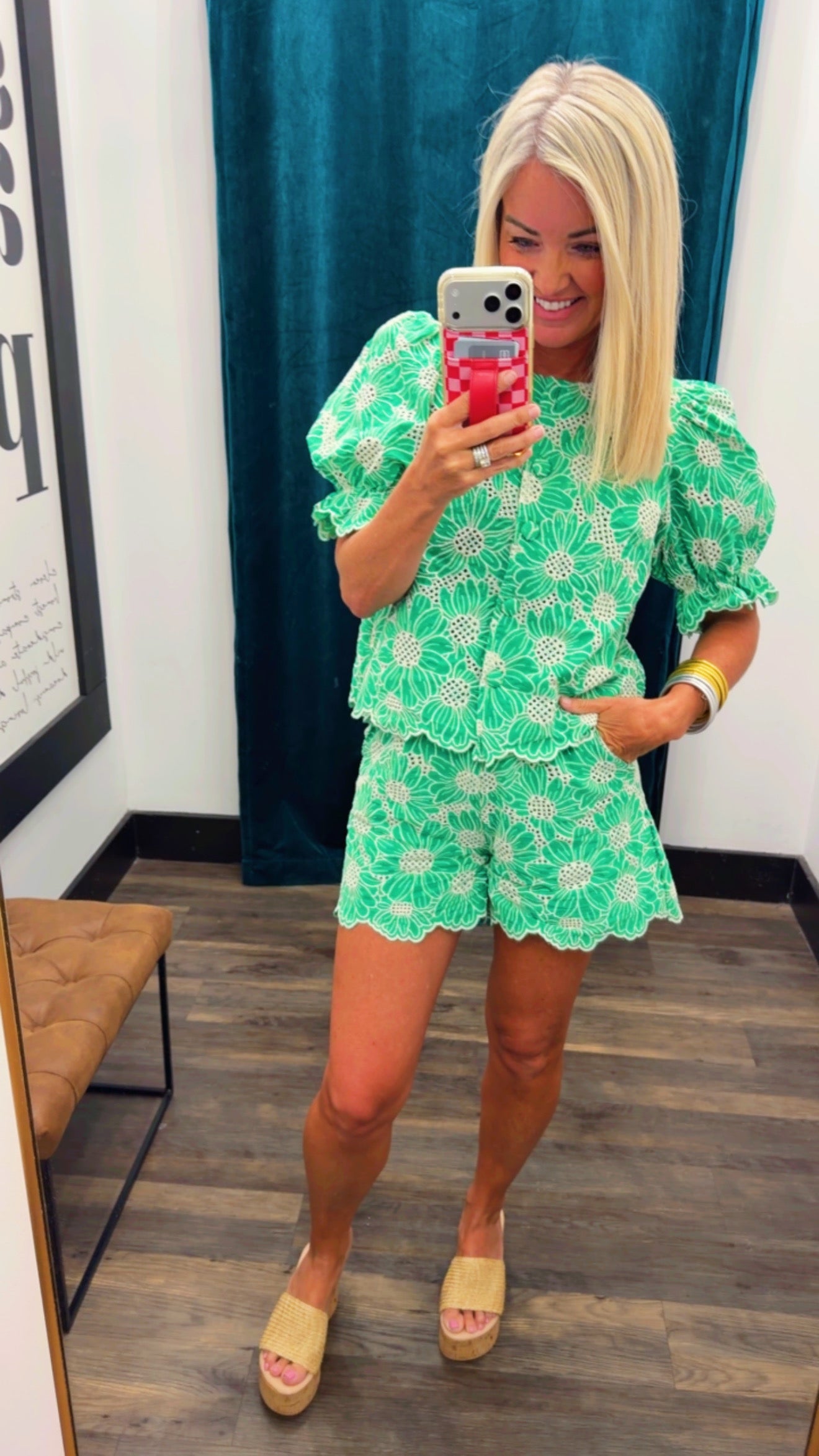 Floral Lace Short