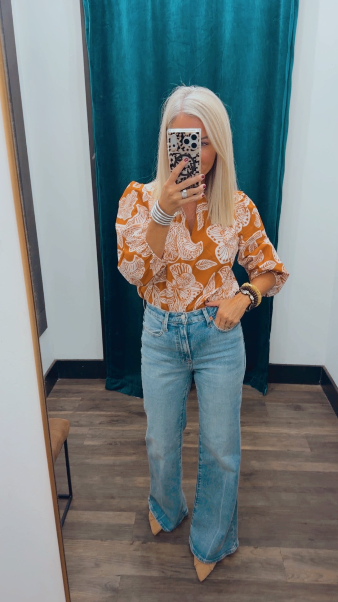 Wildroot Pleated Top