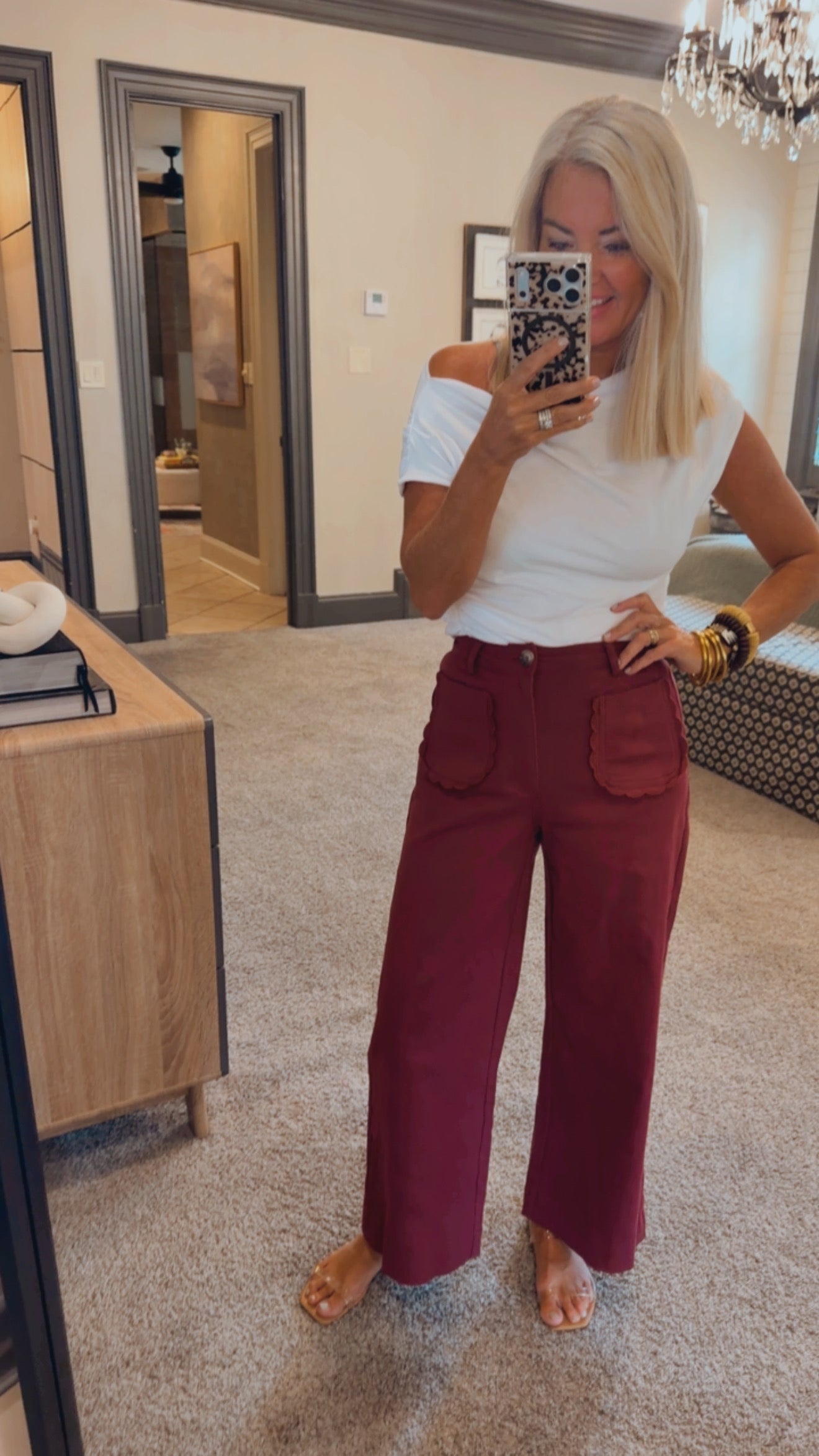 Scallop Pocket Pant