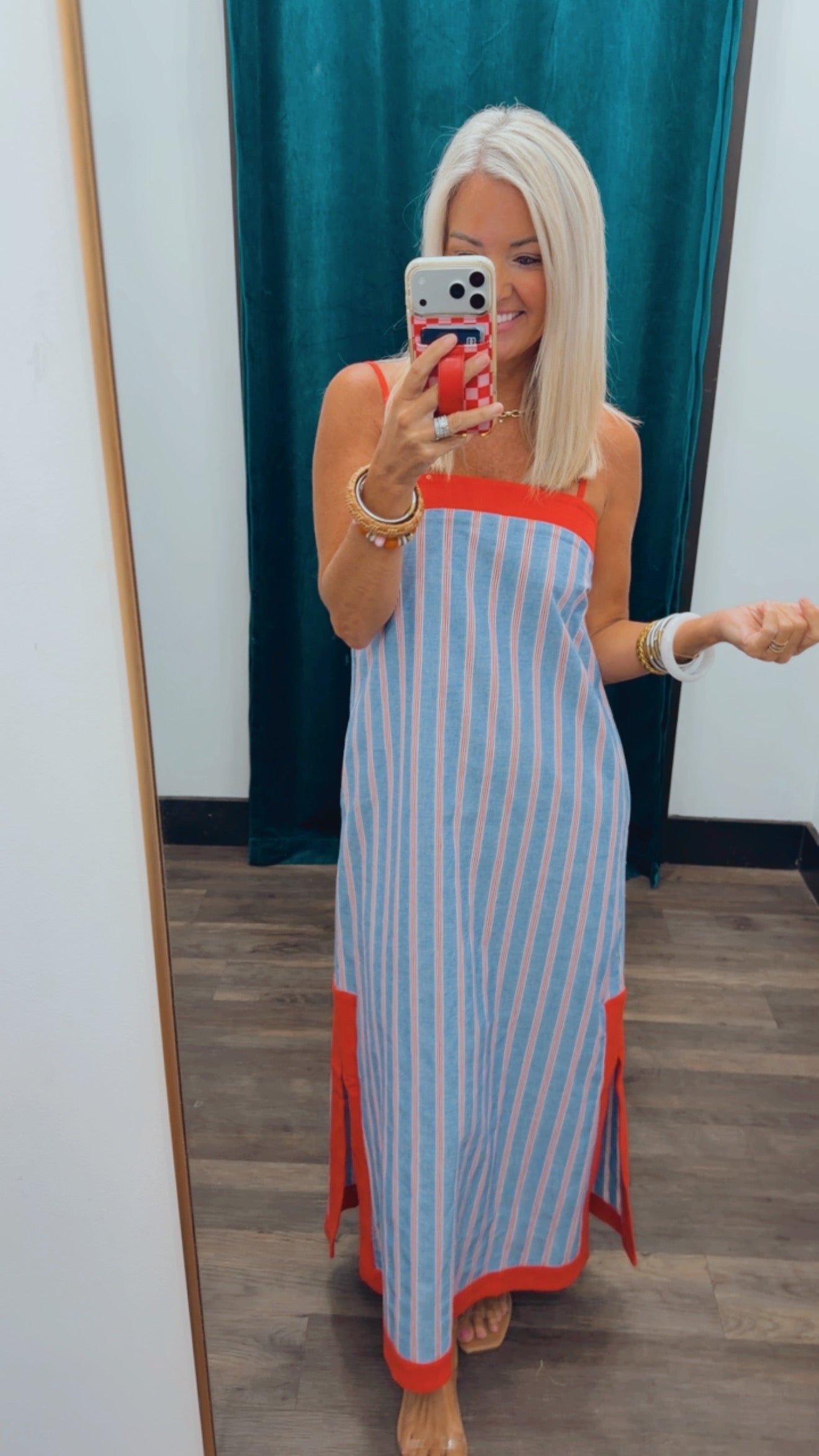 Chambray contrast Dress