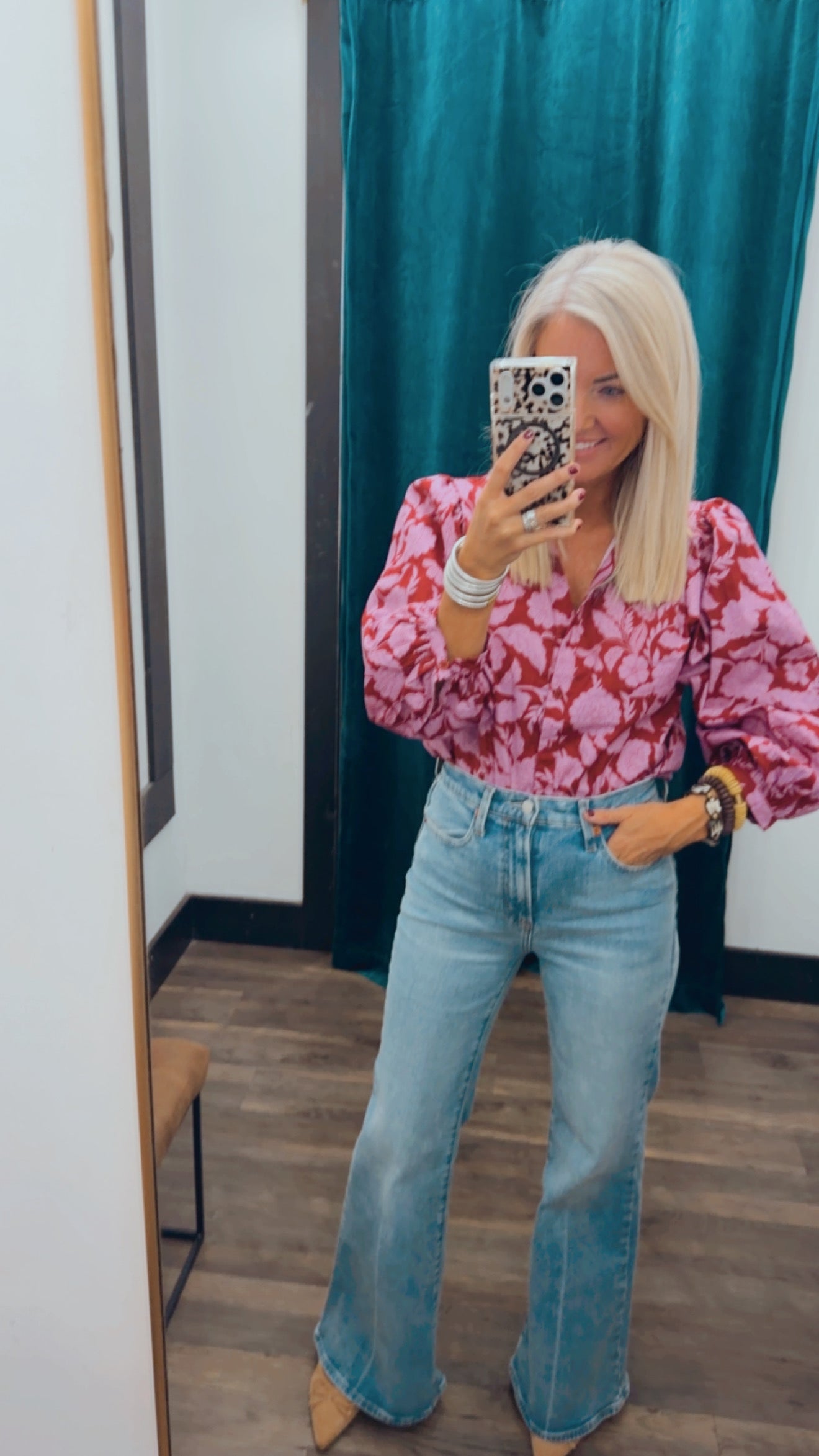 Yunice Button Up Top
