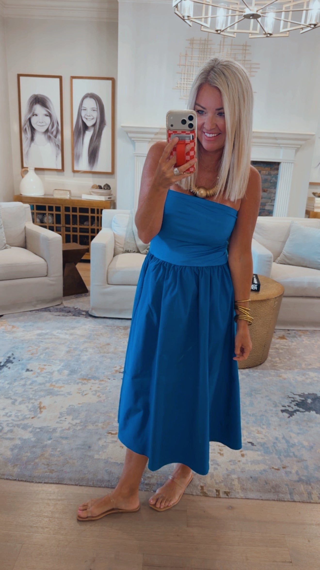 Tube Top Midi Dress