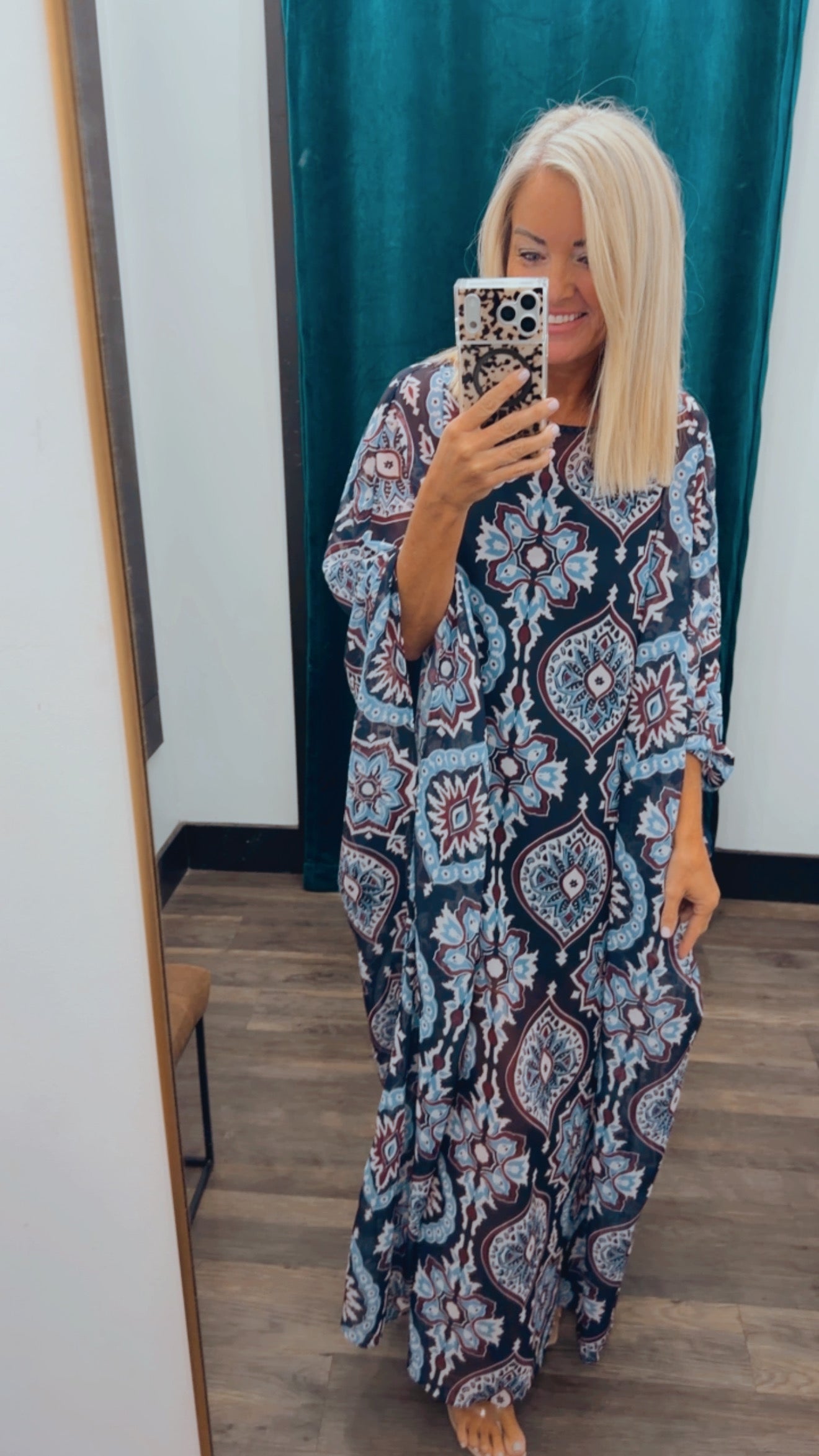 Medallion Caftan Maxi