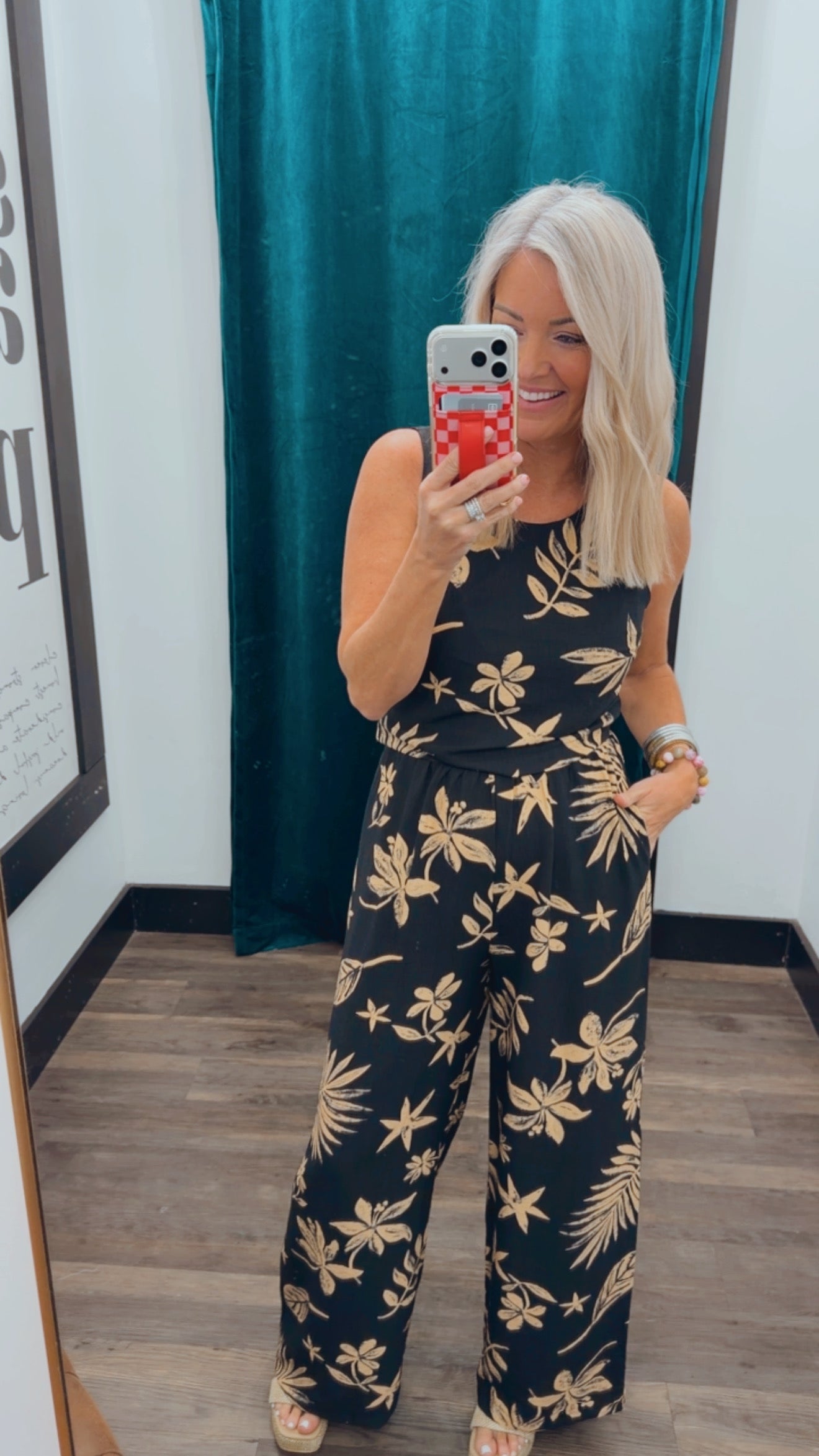 Coconut Kiss Front Pleated Pant Set