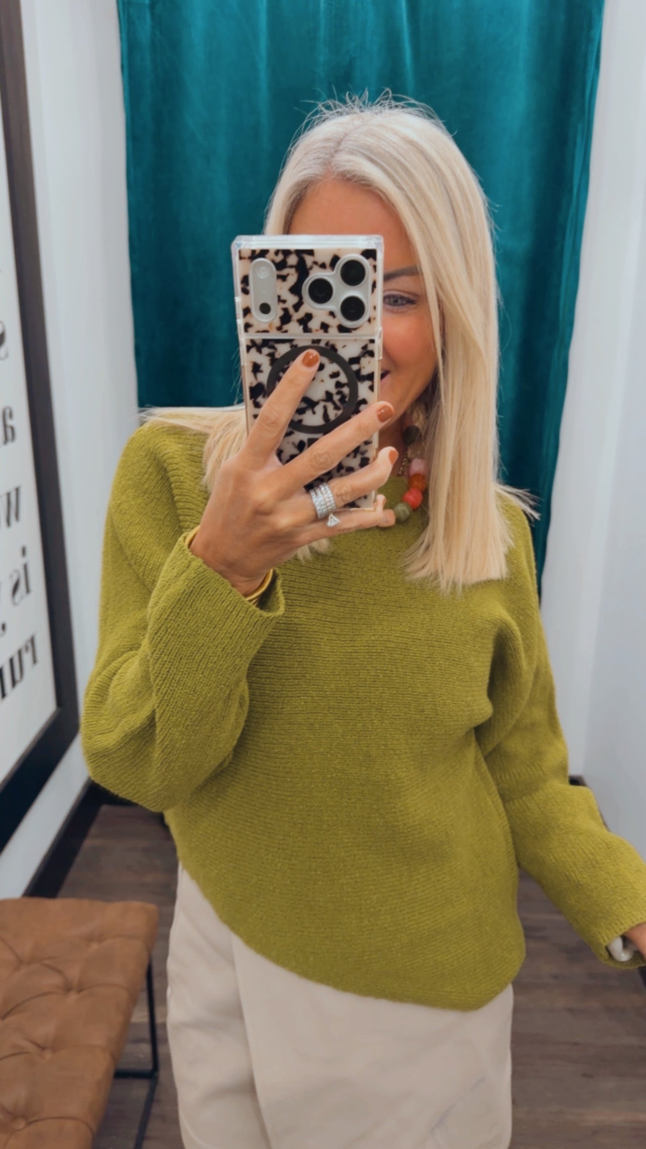 Sleek Asymmetrical Knit Top
