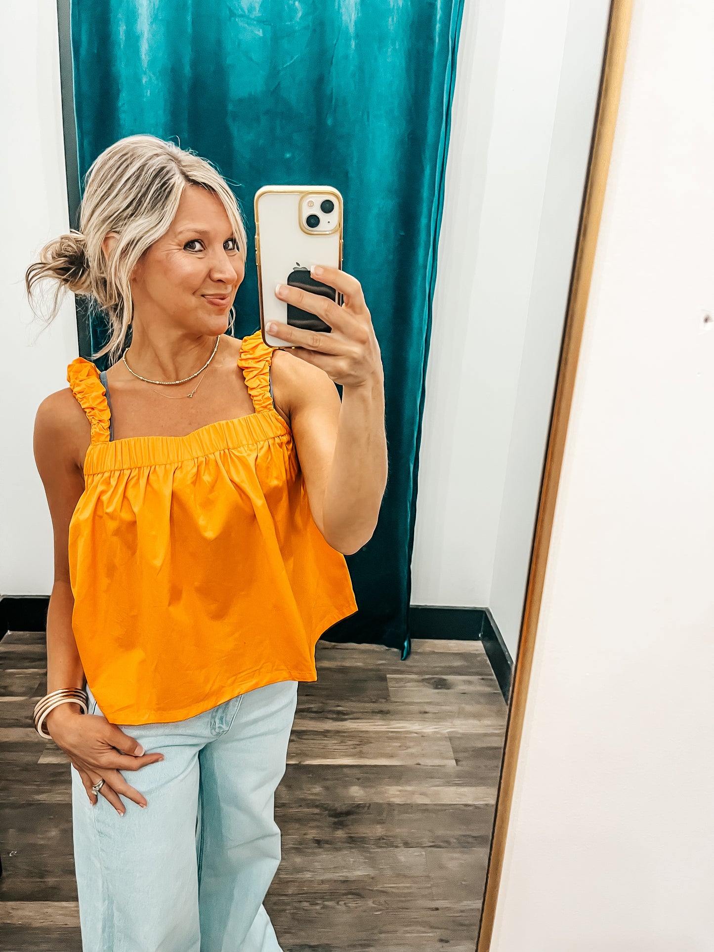 Sunkist Bubble Top