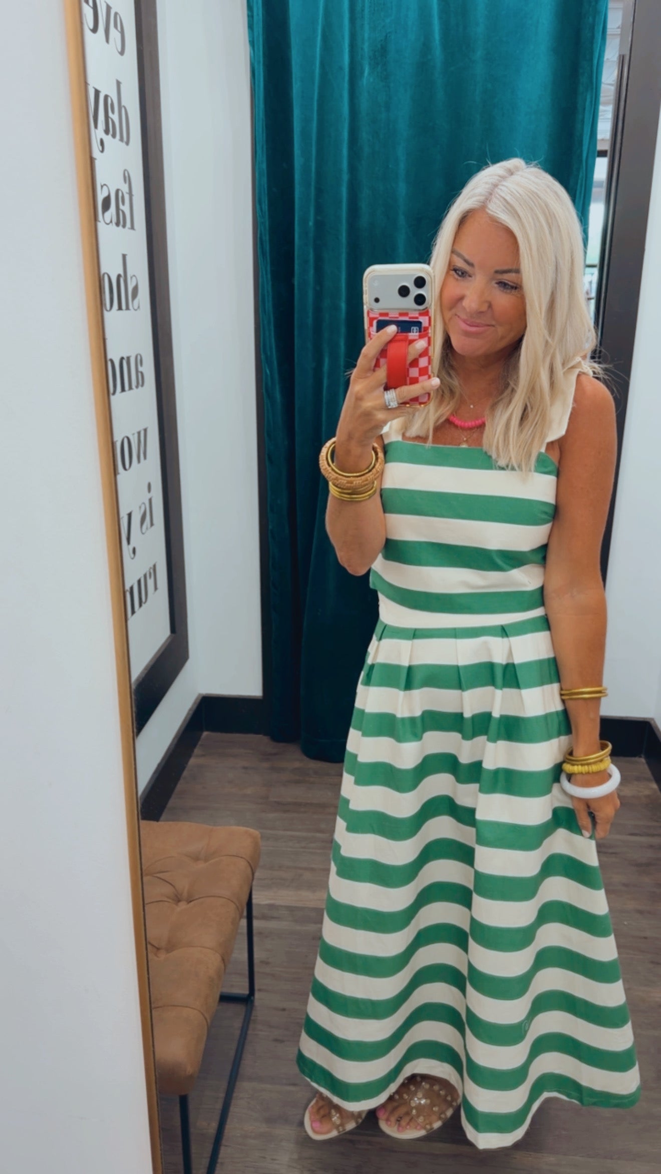 Stripe Life Skirt