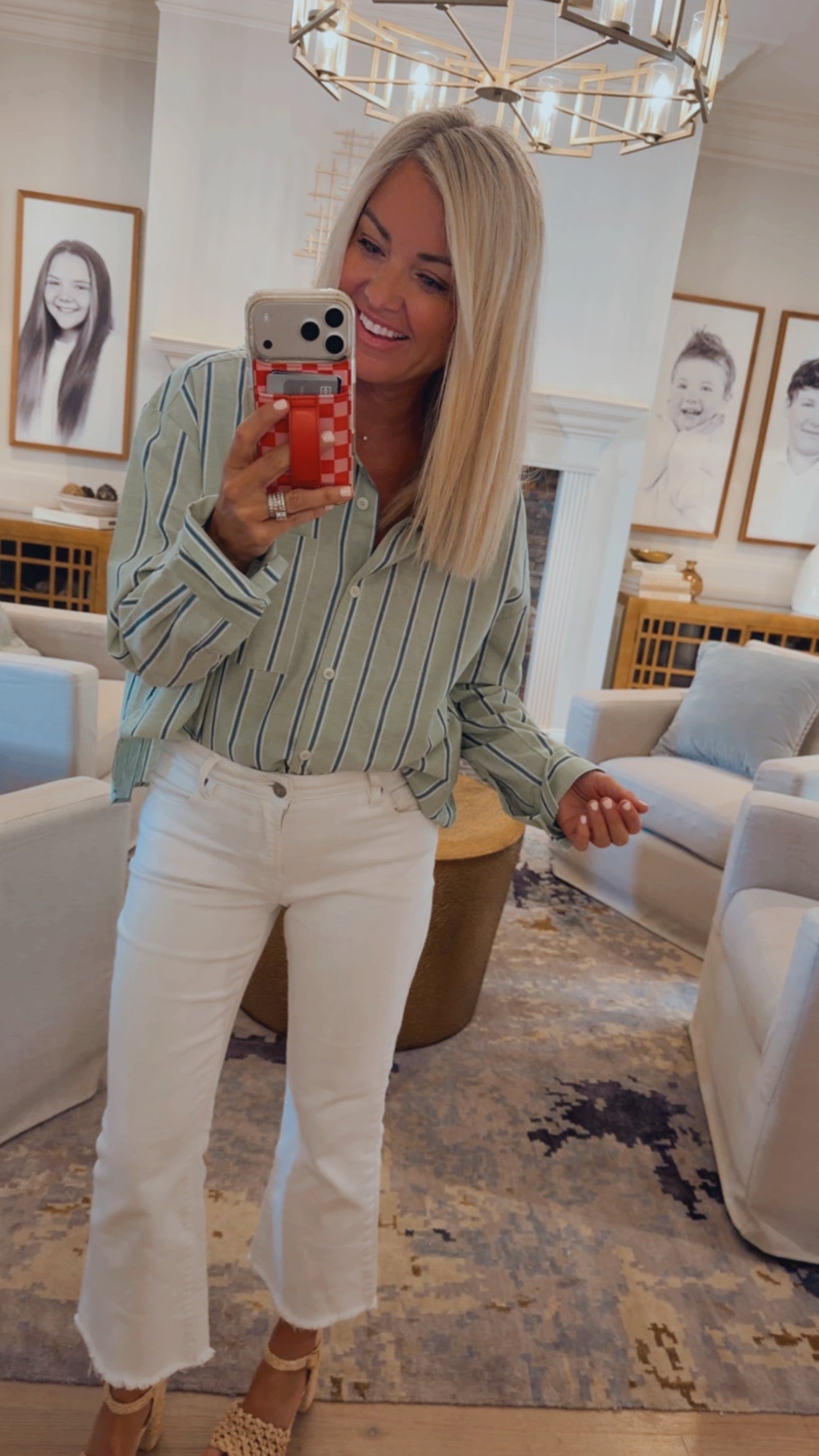 Pin Striped Top