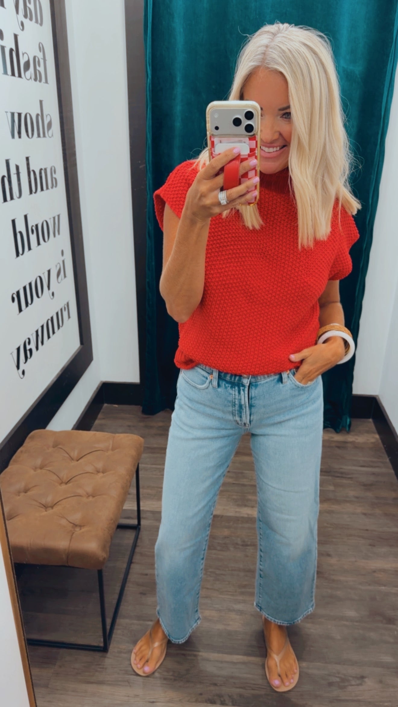 Drop Shoulder Sweater Vest