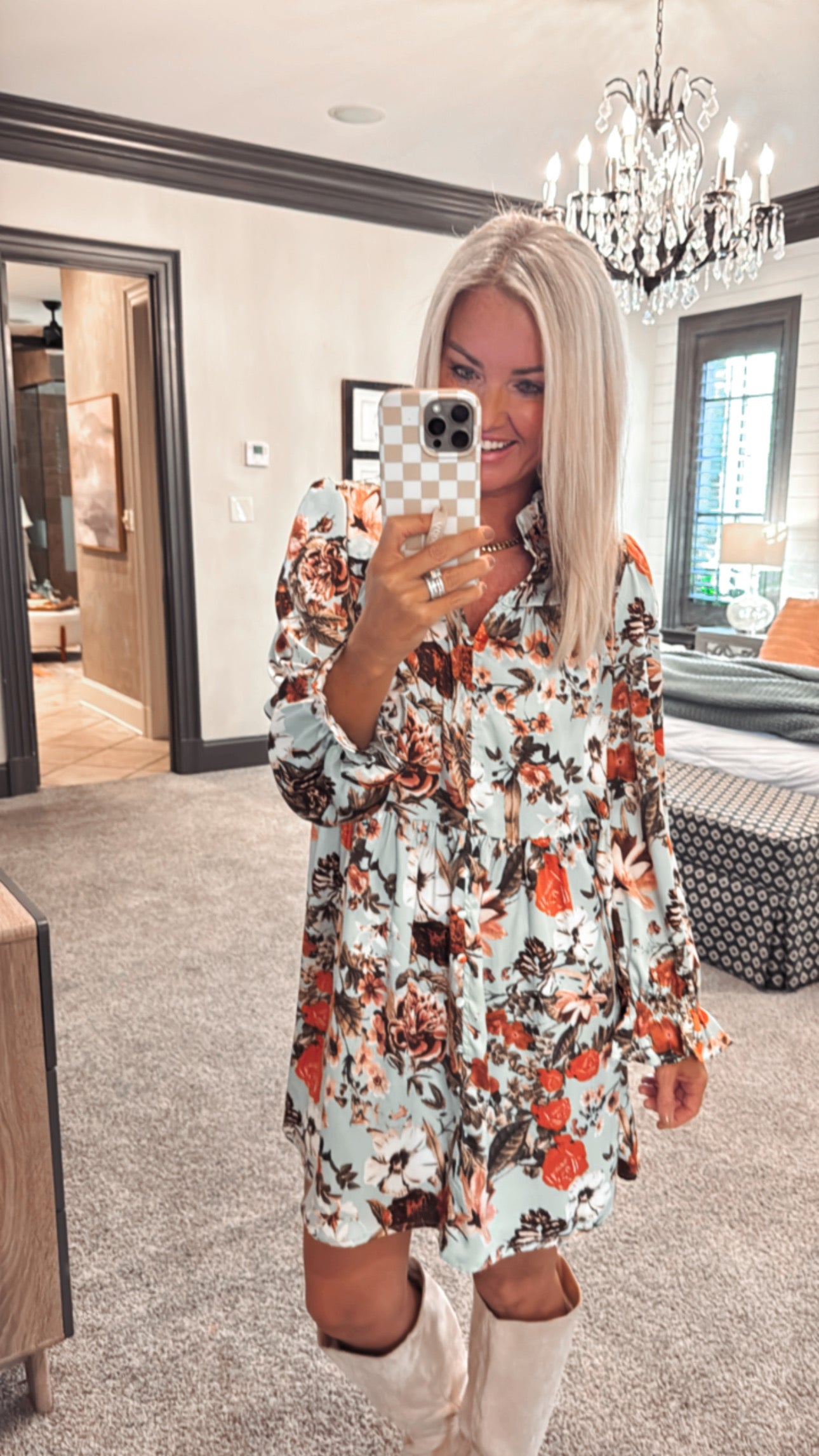 In The Garden Floral Dress