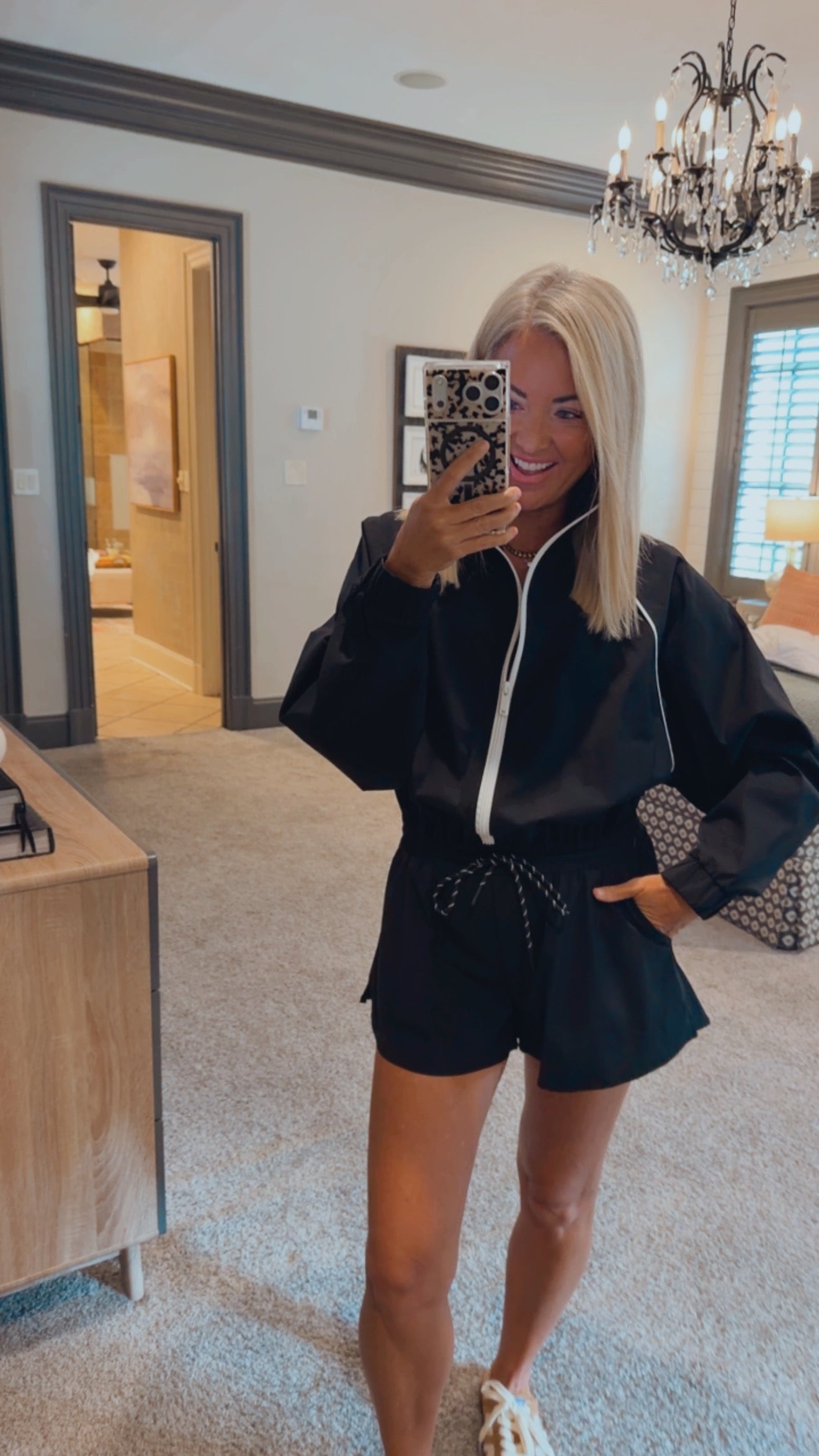Zip Up Romper