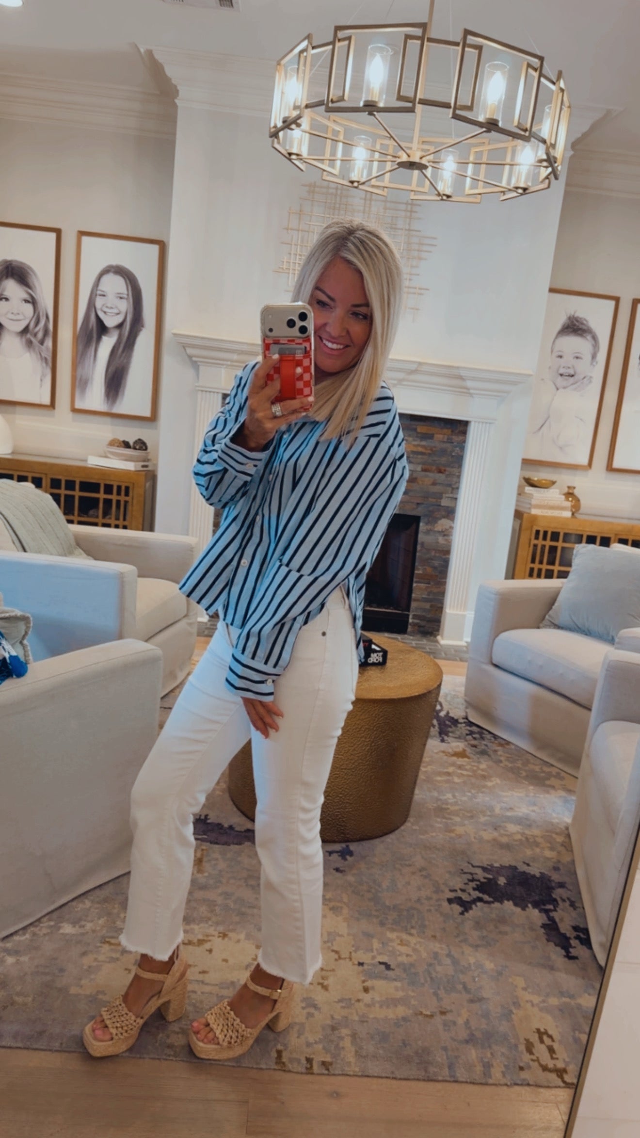 Pin Striped Top