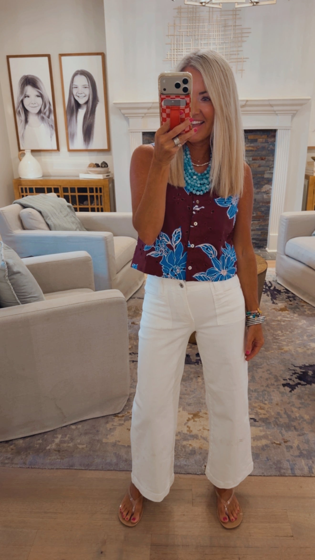 Botanic Sleeveless Top
