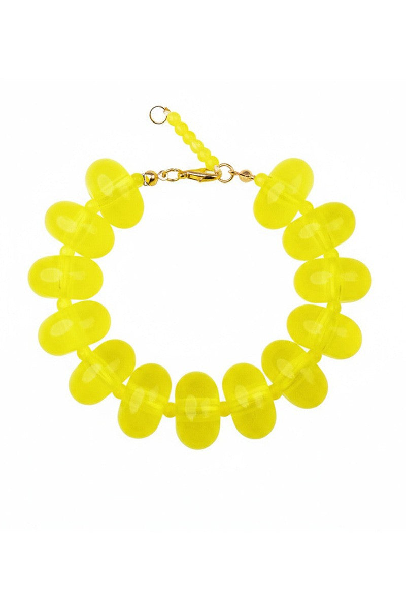 Acrylic Colorful Bead Bracelet