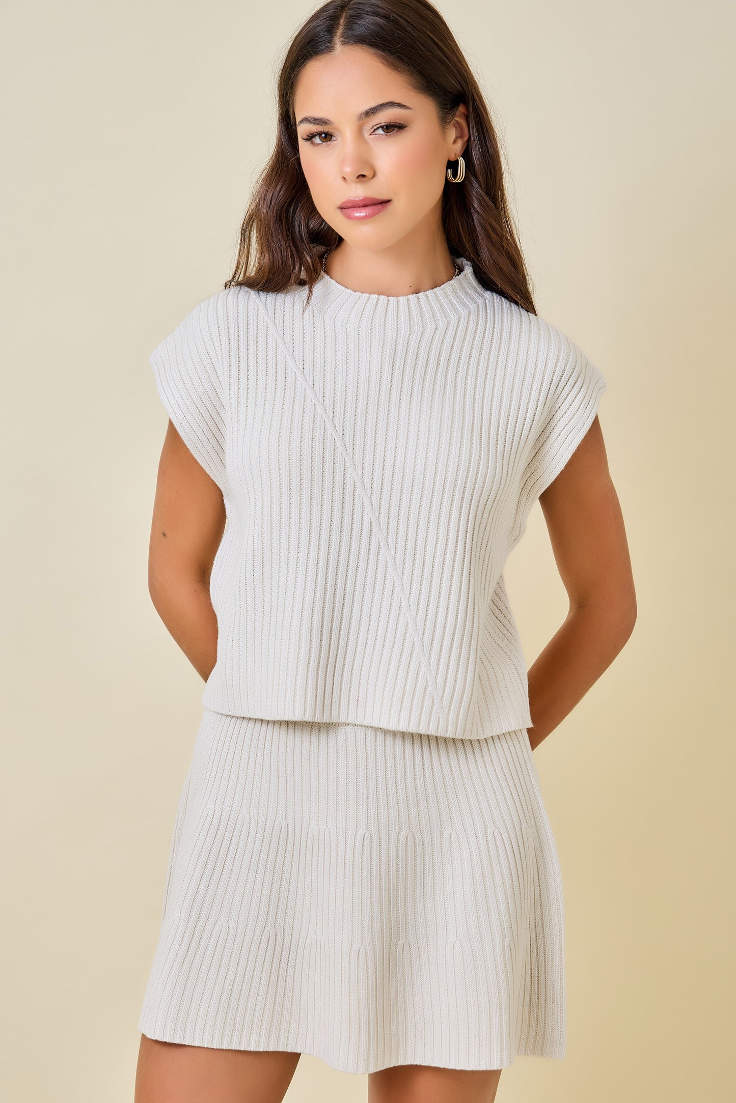 Mockneck Sweater Set