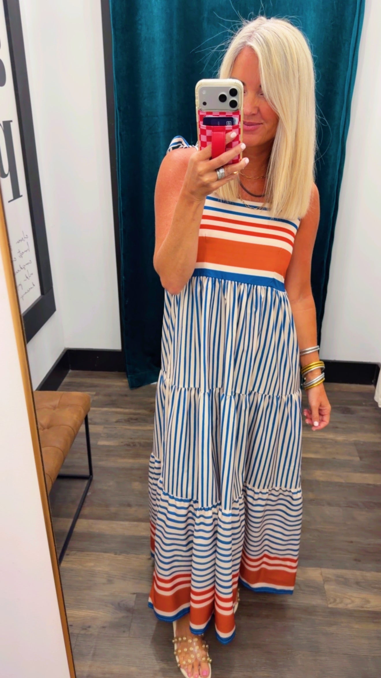 Stripe Casual Maxi