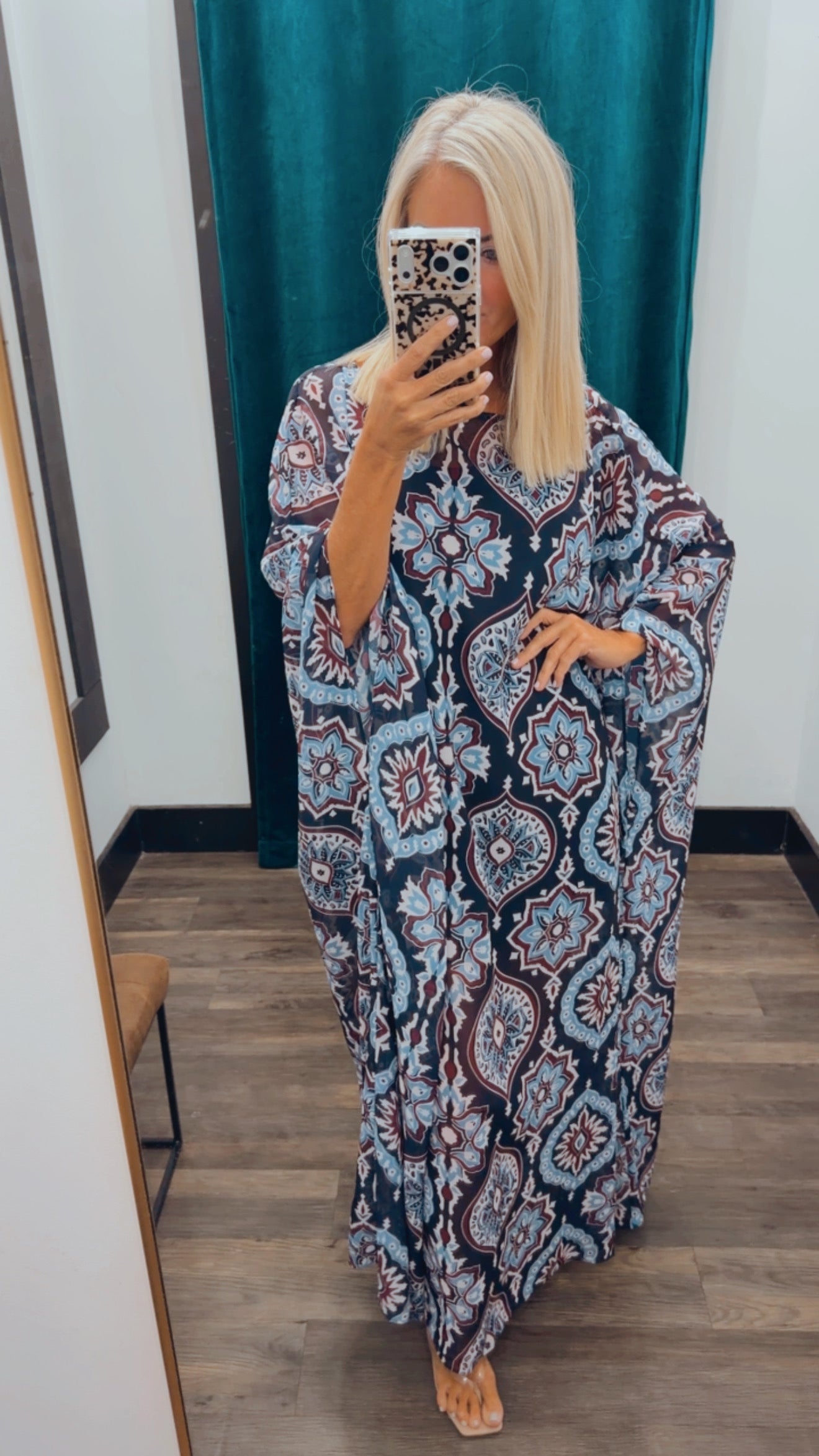 Medallion Caftan Maxi
