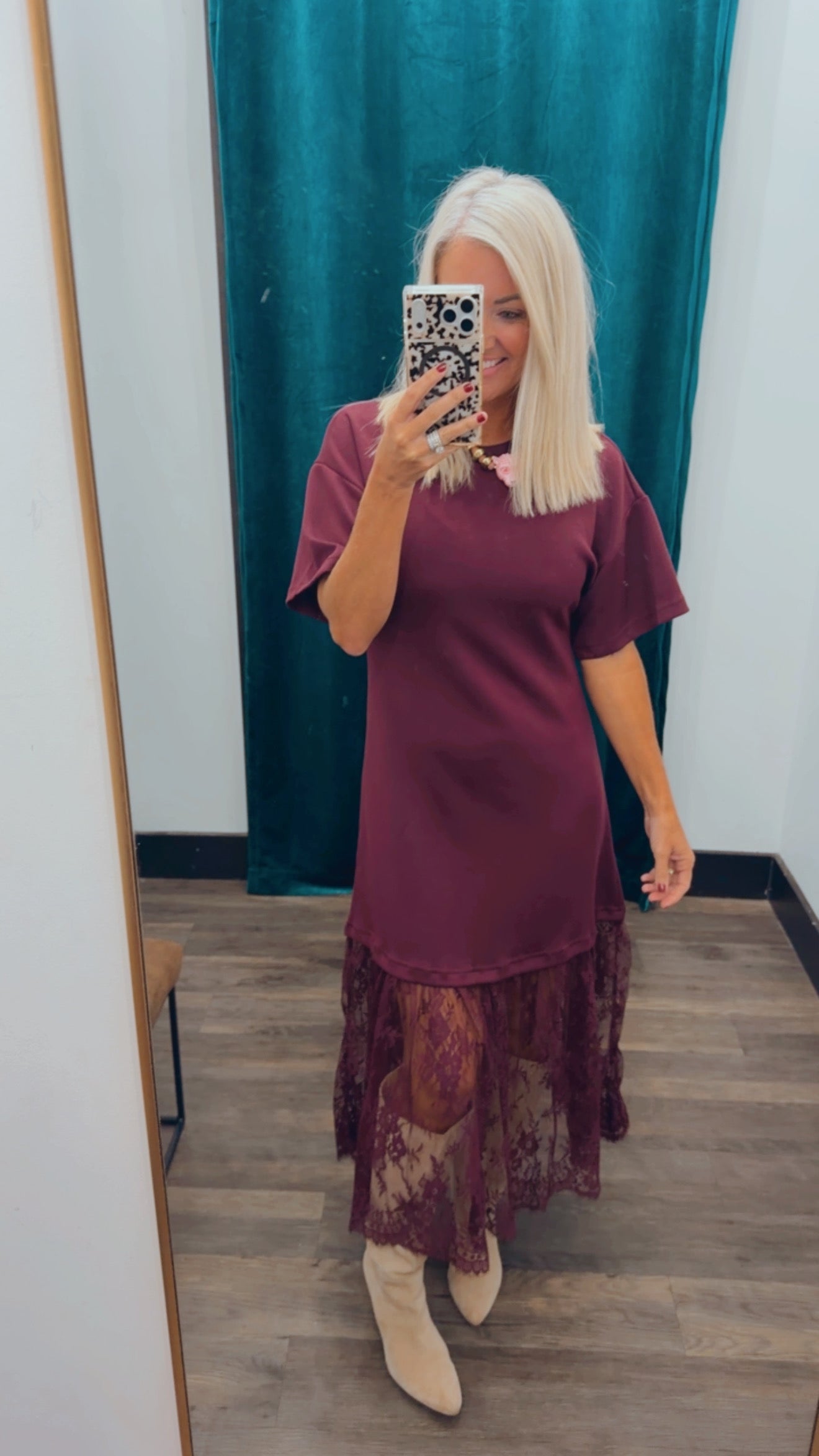 Statement Lace Dress