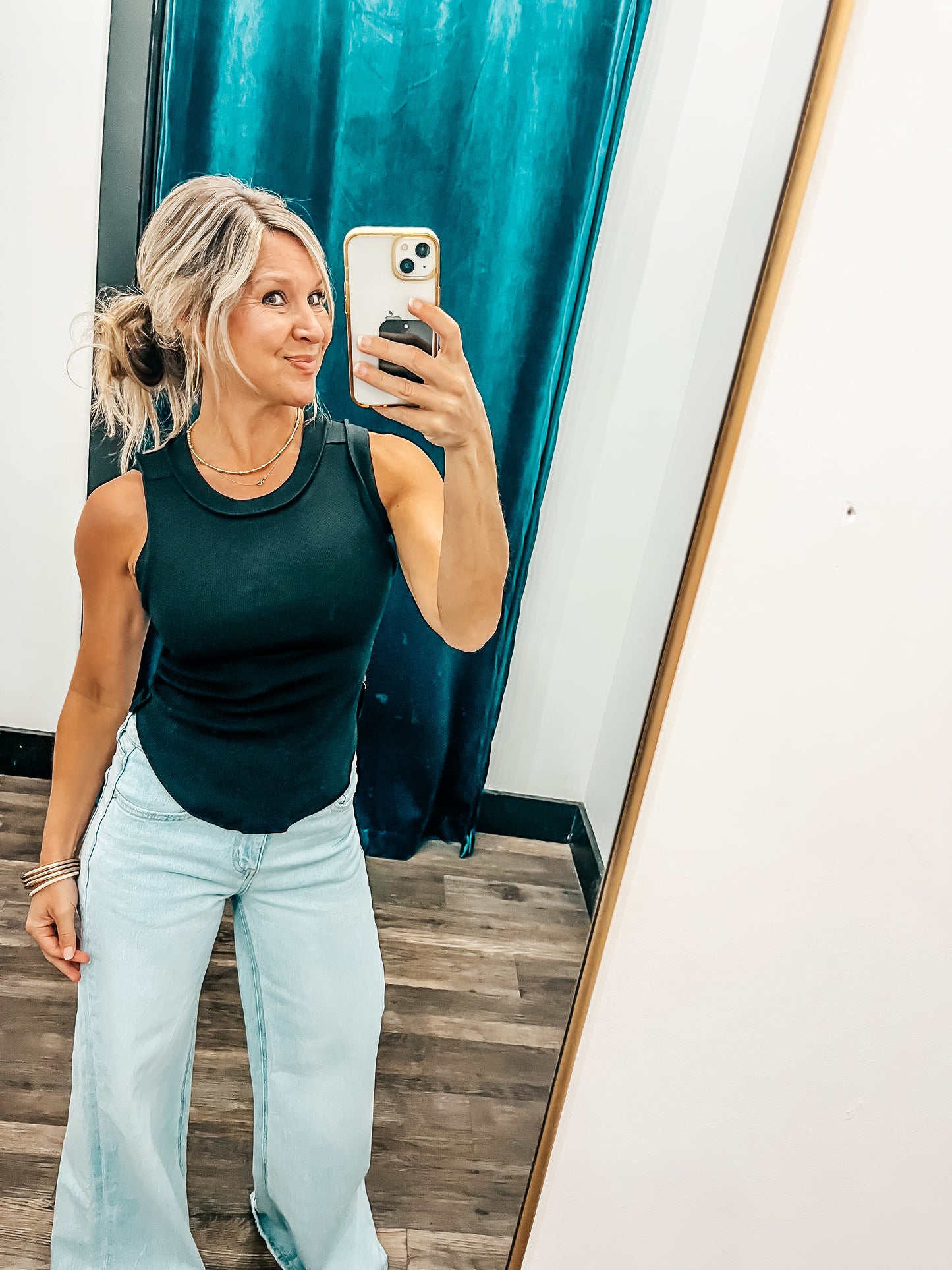 Ribbed Boho Summer Tank