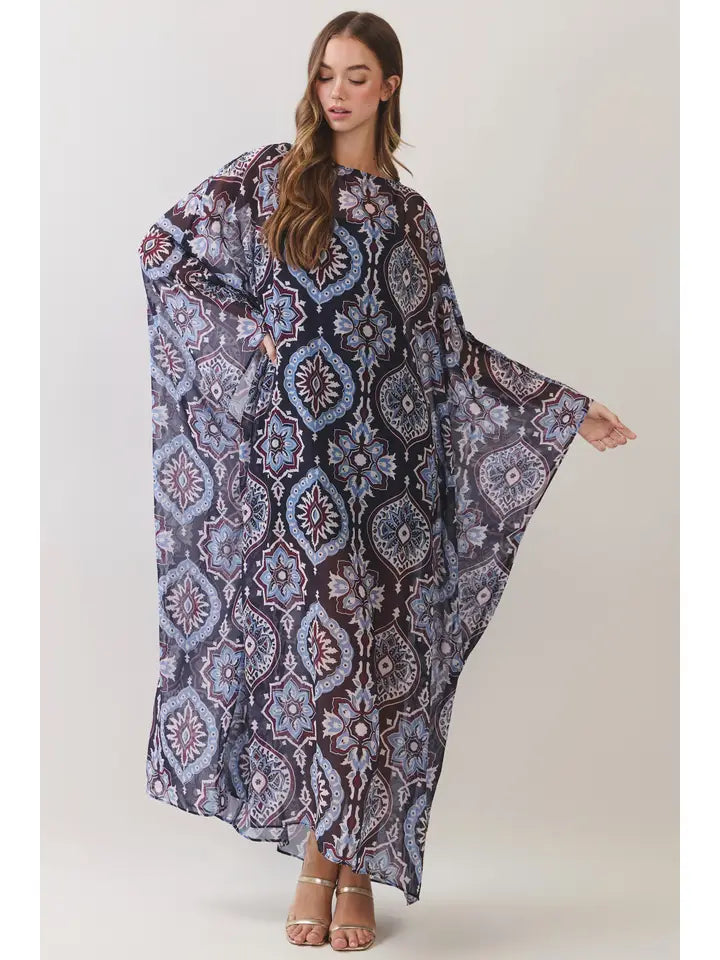 Medallion Caftan Maxi