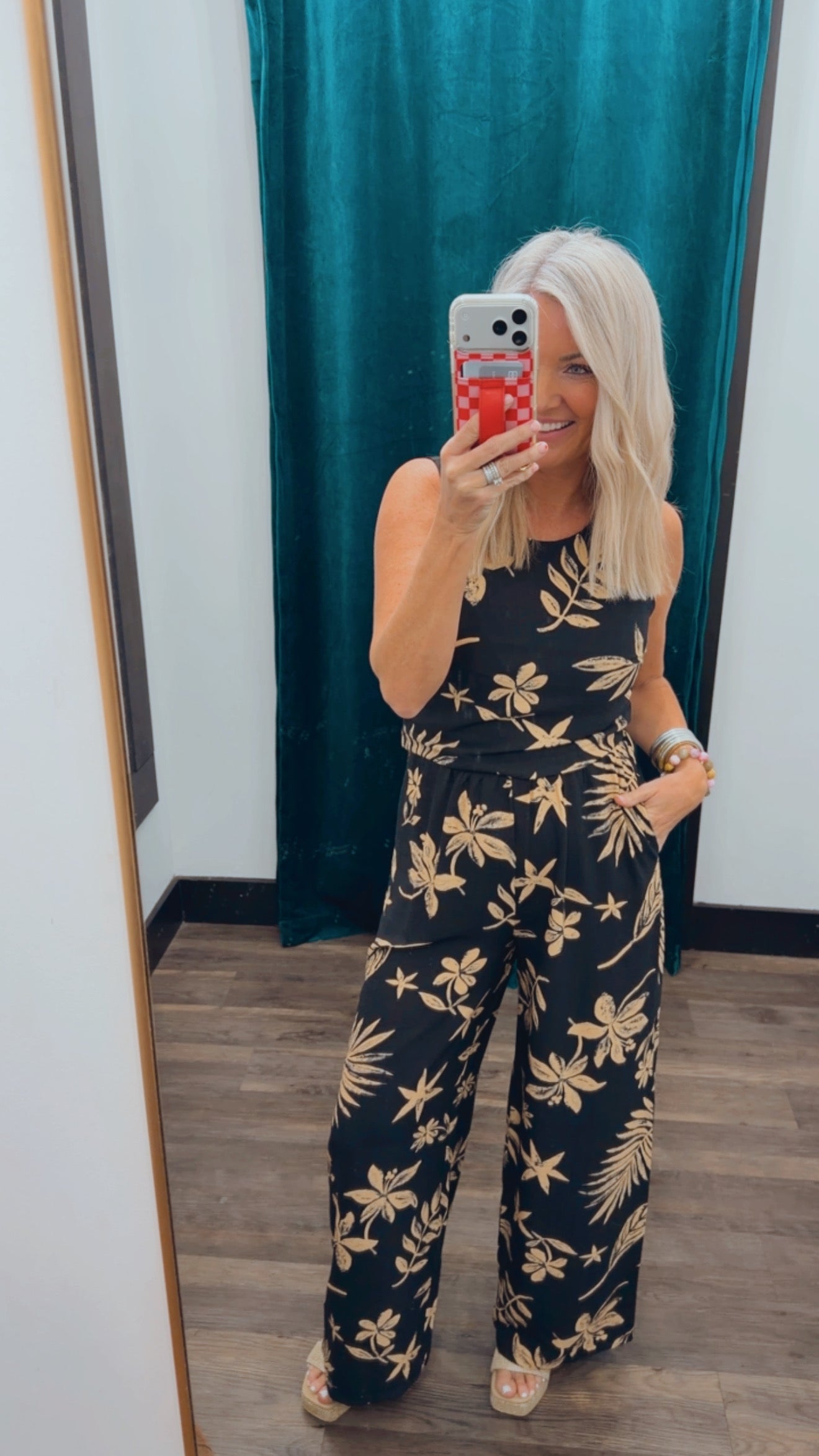 Coconut Kiss Front Pleated Pant Set