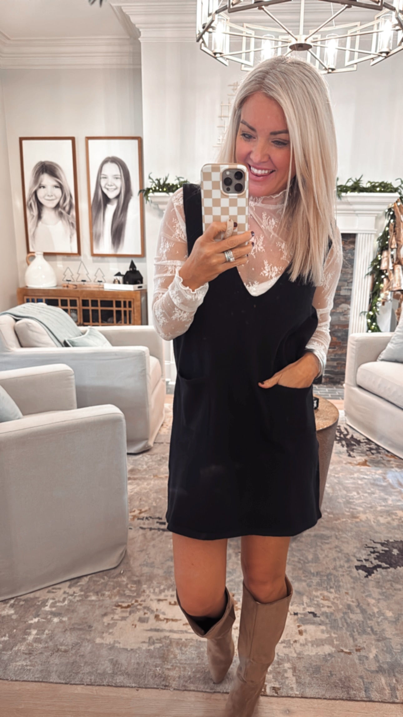 Sleeveless Mini Dress