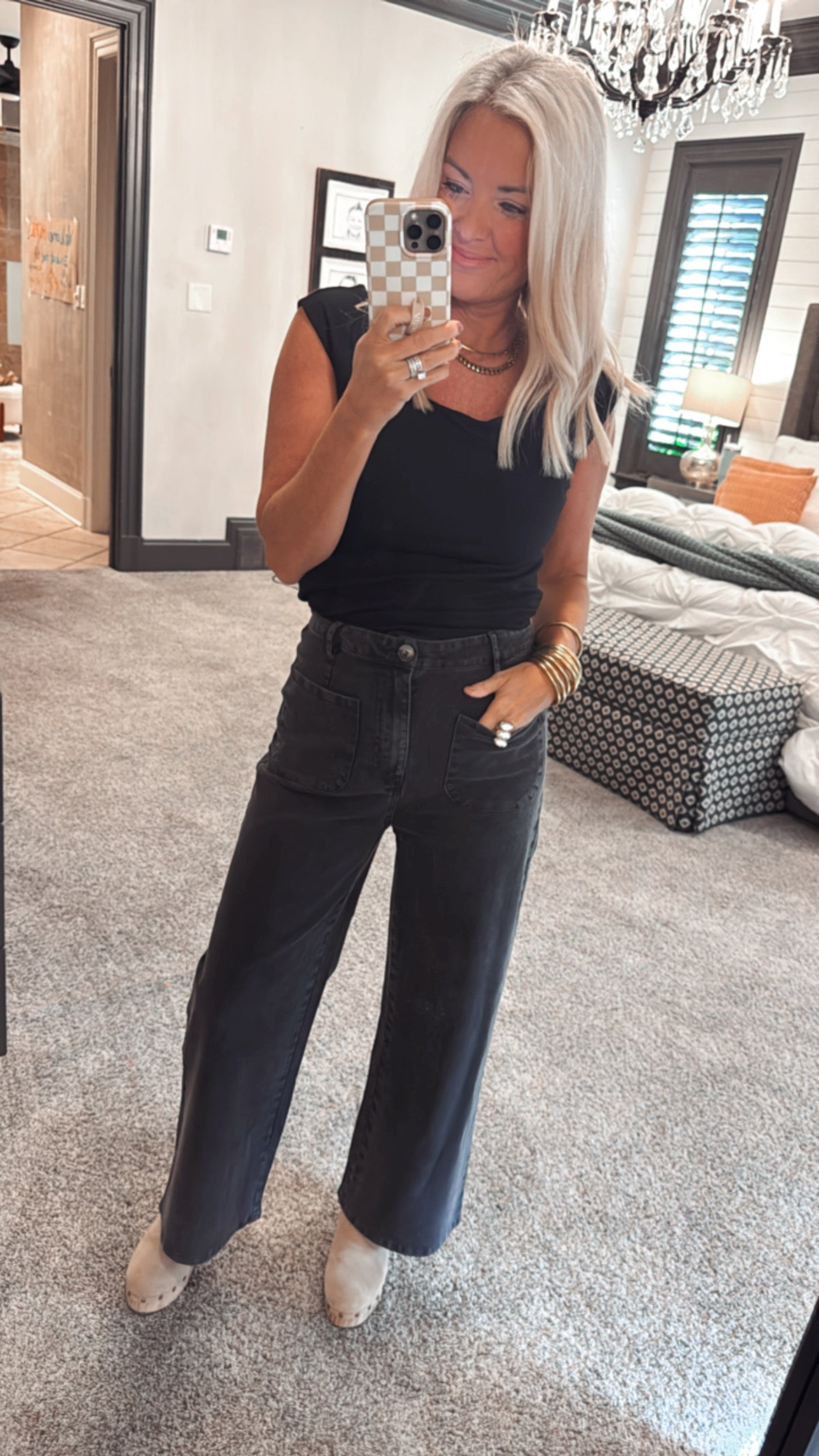 High Waist Ankle Pant