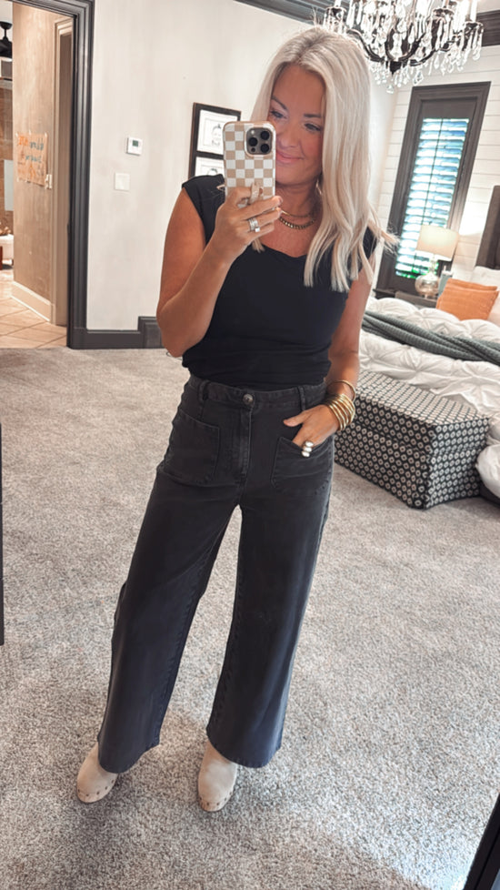 High Waist Ankle Pant