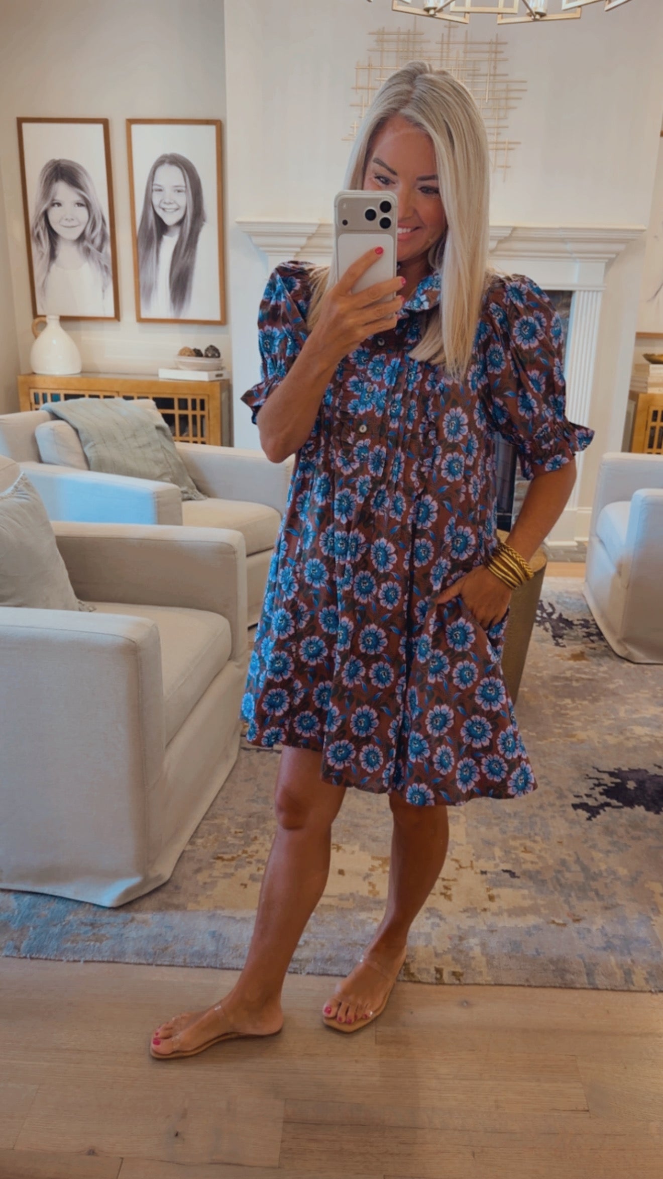 Wildflower Manor Mini Dress