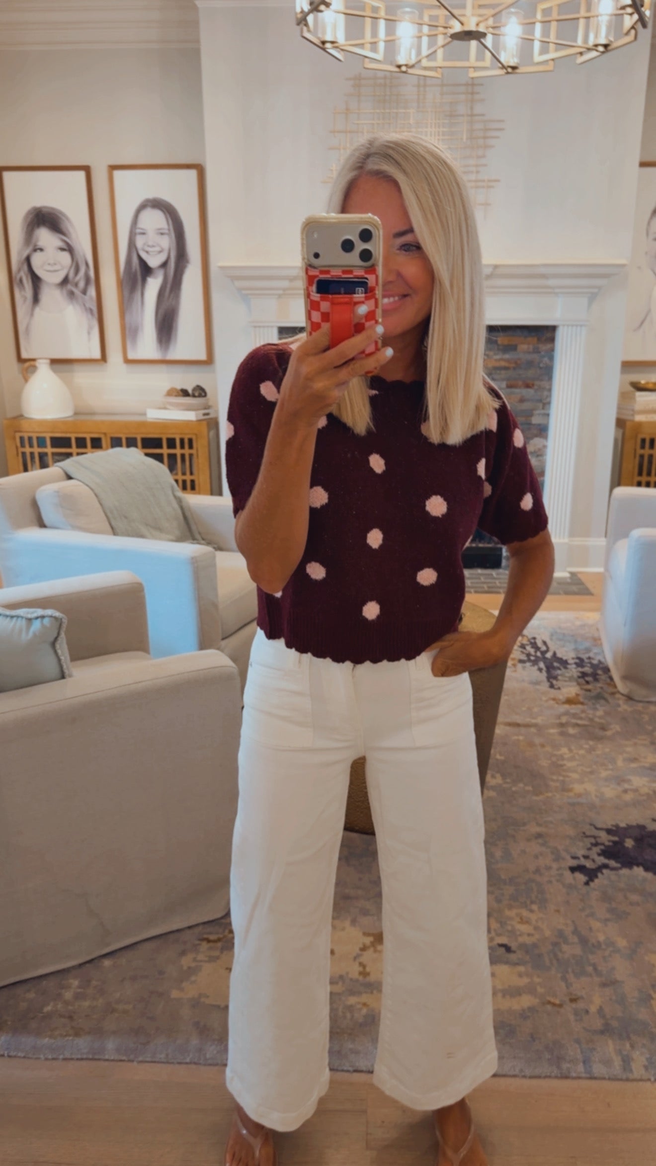 Sweet Dotty Sweater