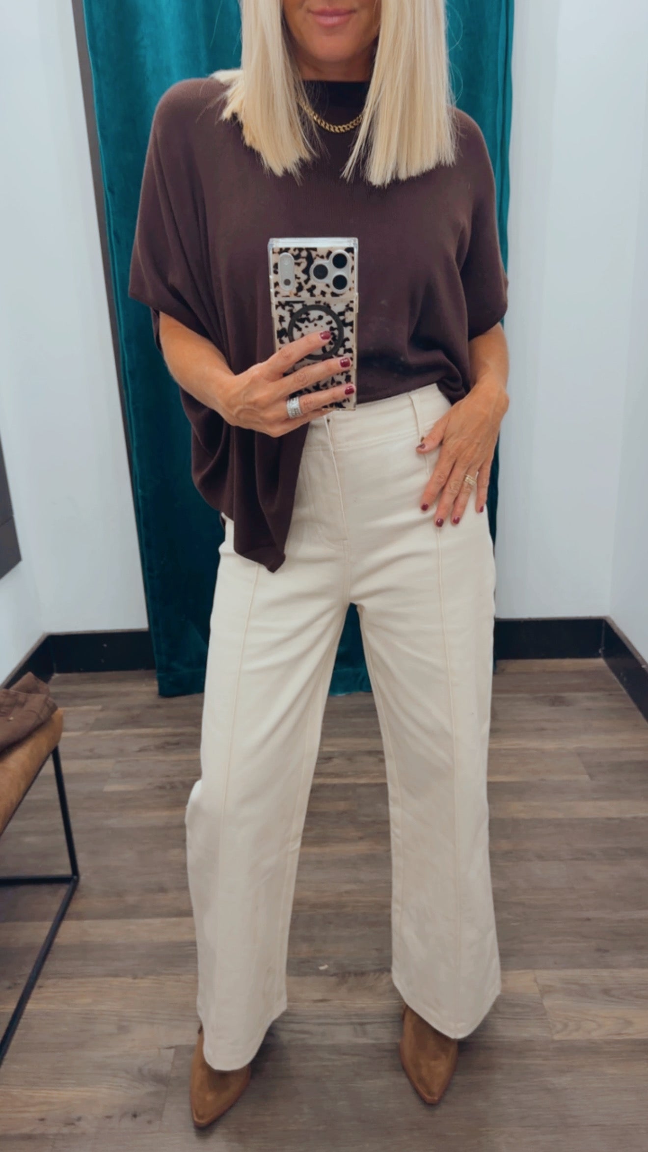 Front Seam Detail Pant