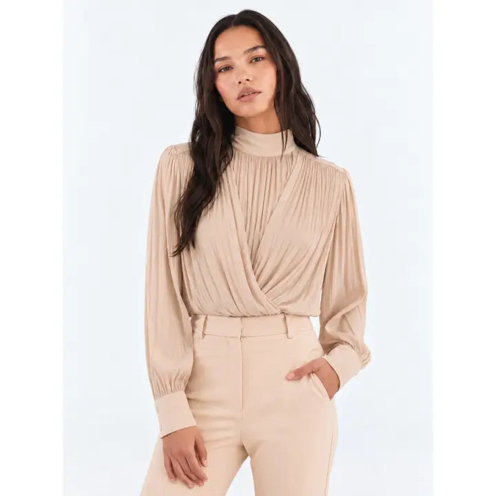 Chiffon Ruched Blouse