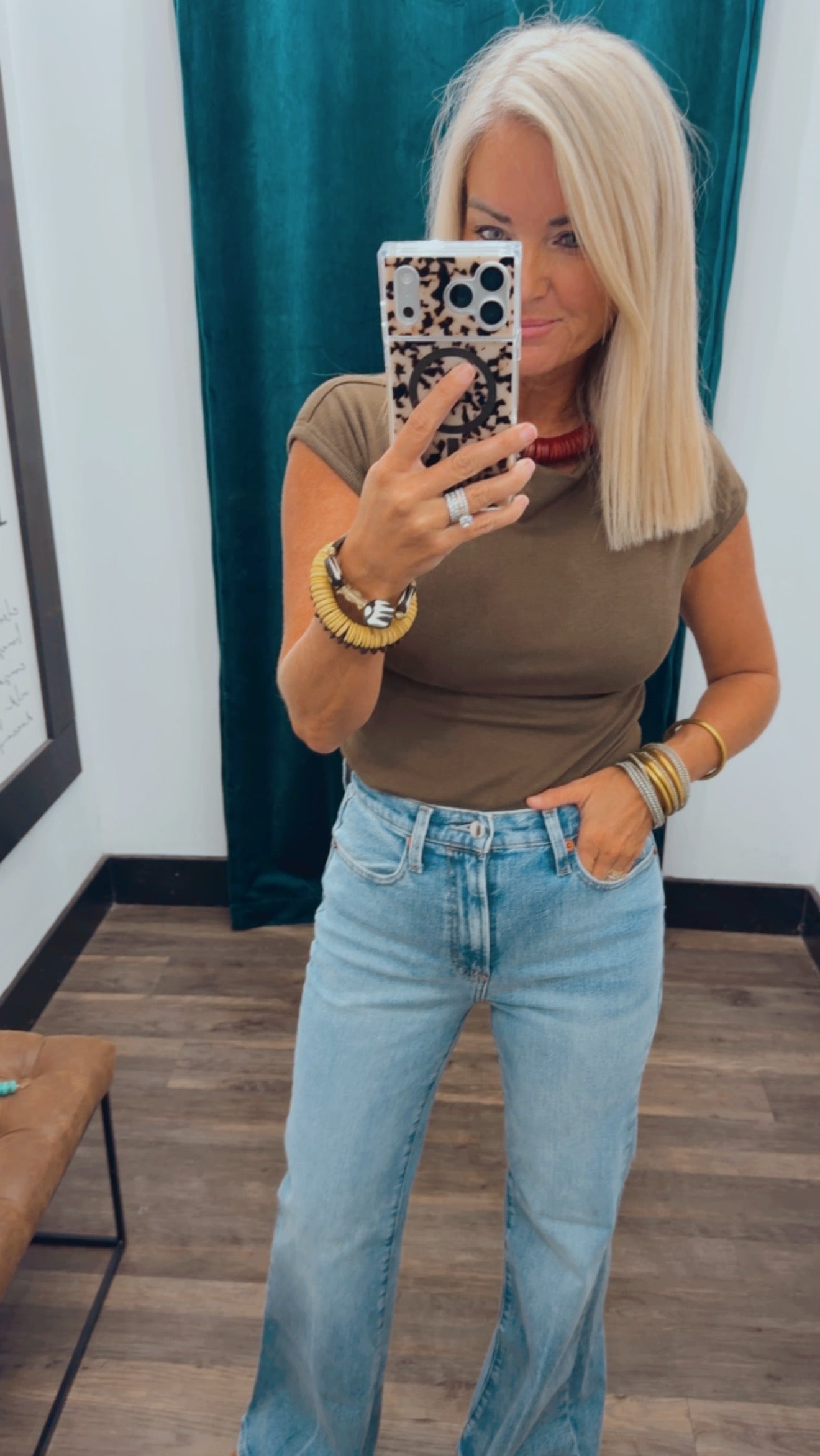 Short Sleeve Knit Top
