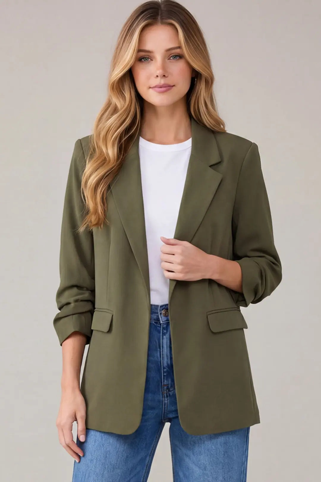 Classic Three Quarter Blazer