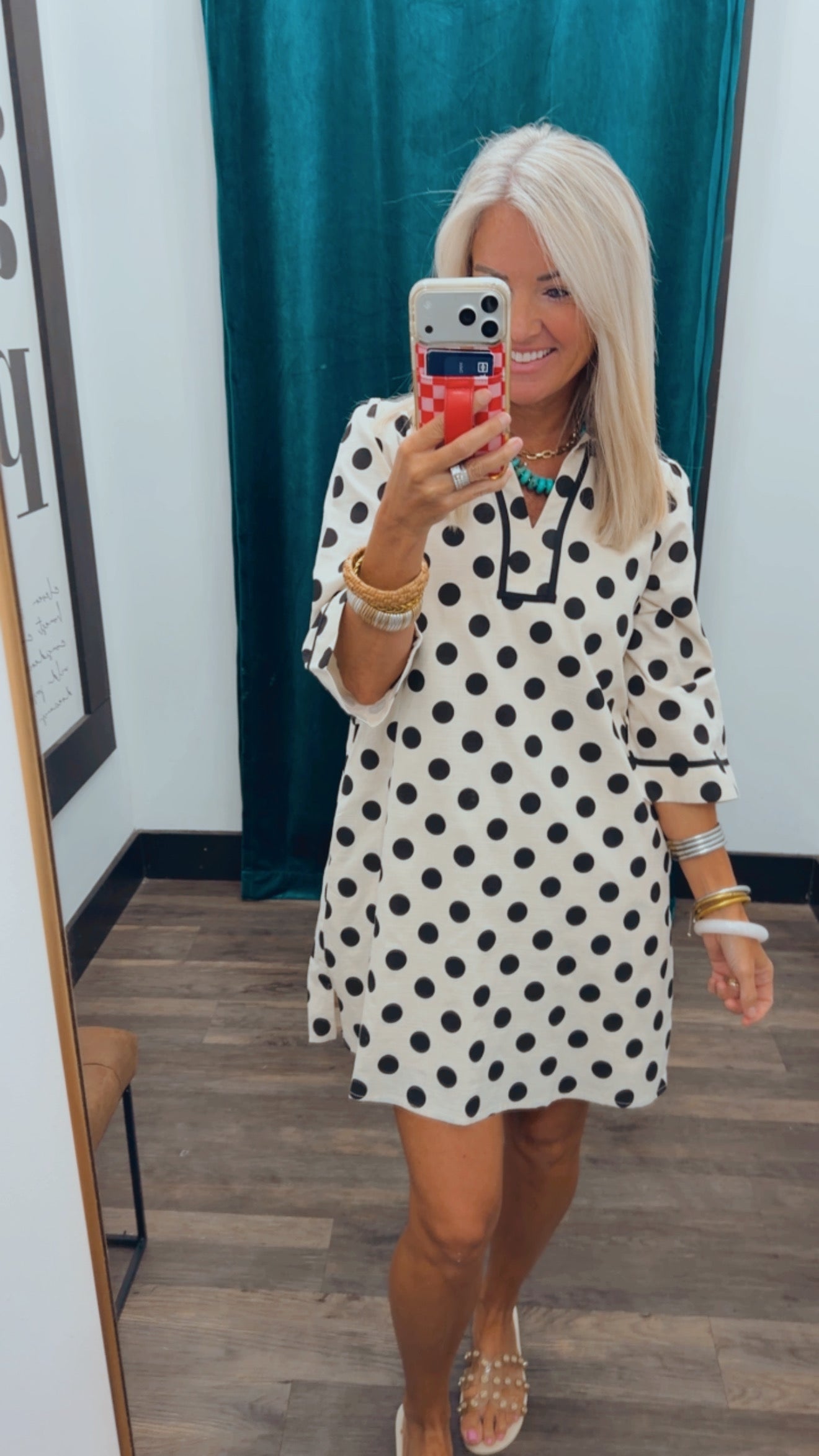 Dotty Darling Mini Dress