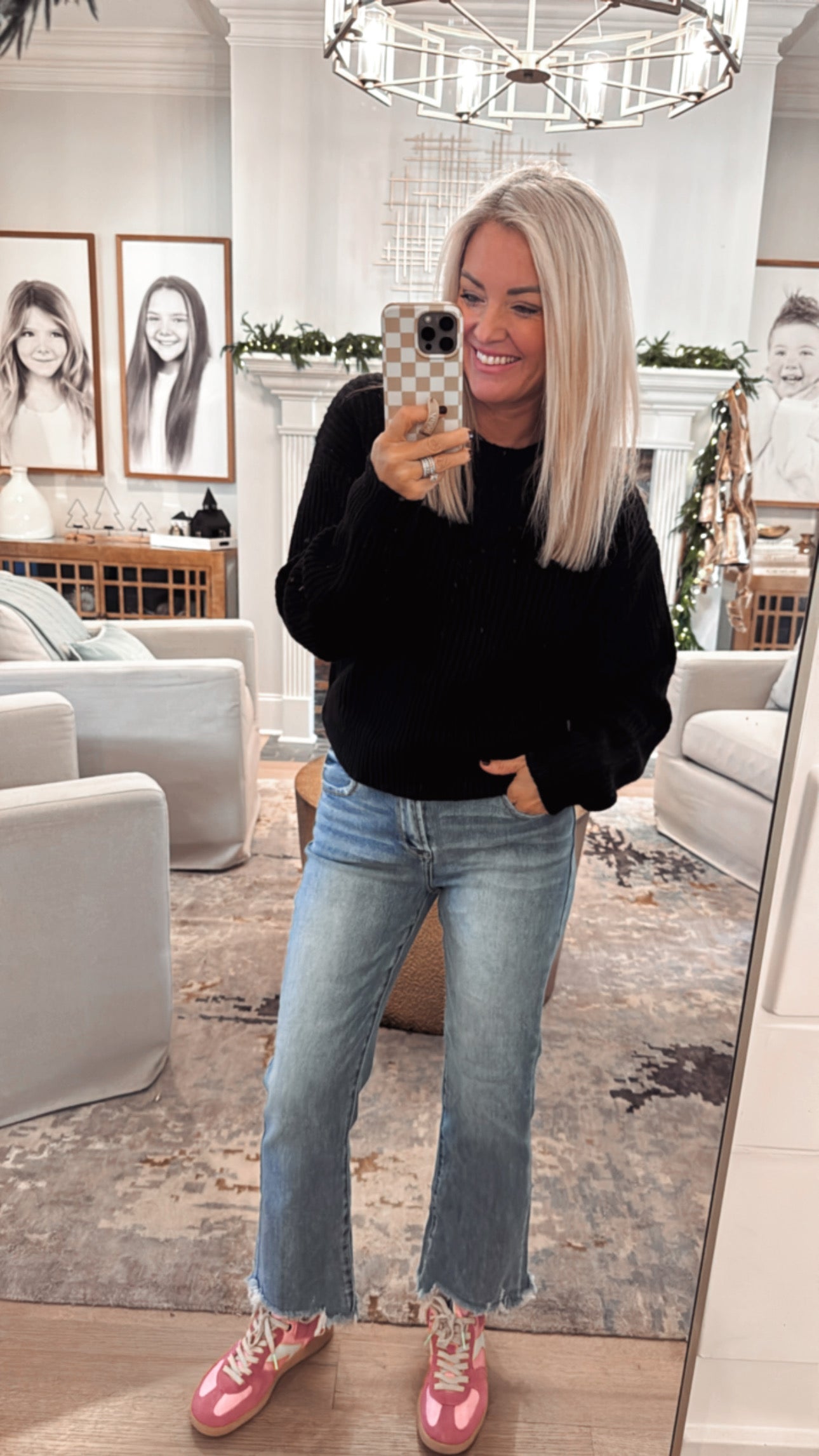 Charming Ribbed Sweater