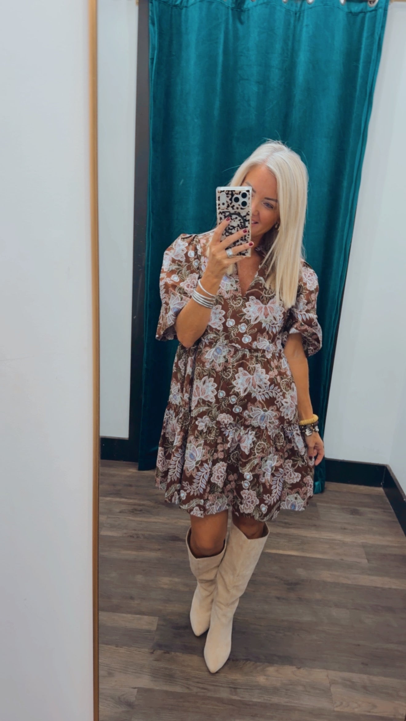 Dixie Rustic Shift Dress