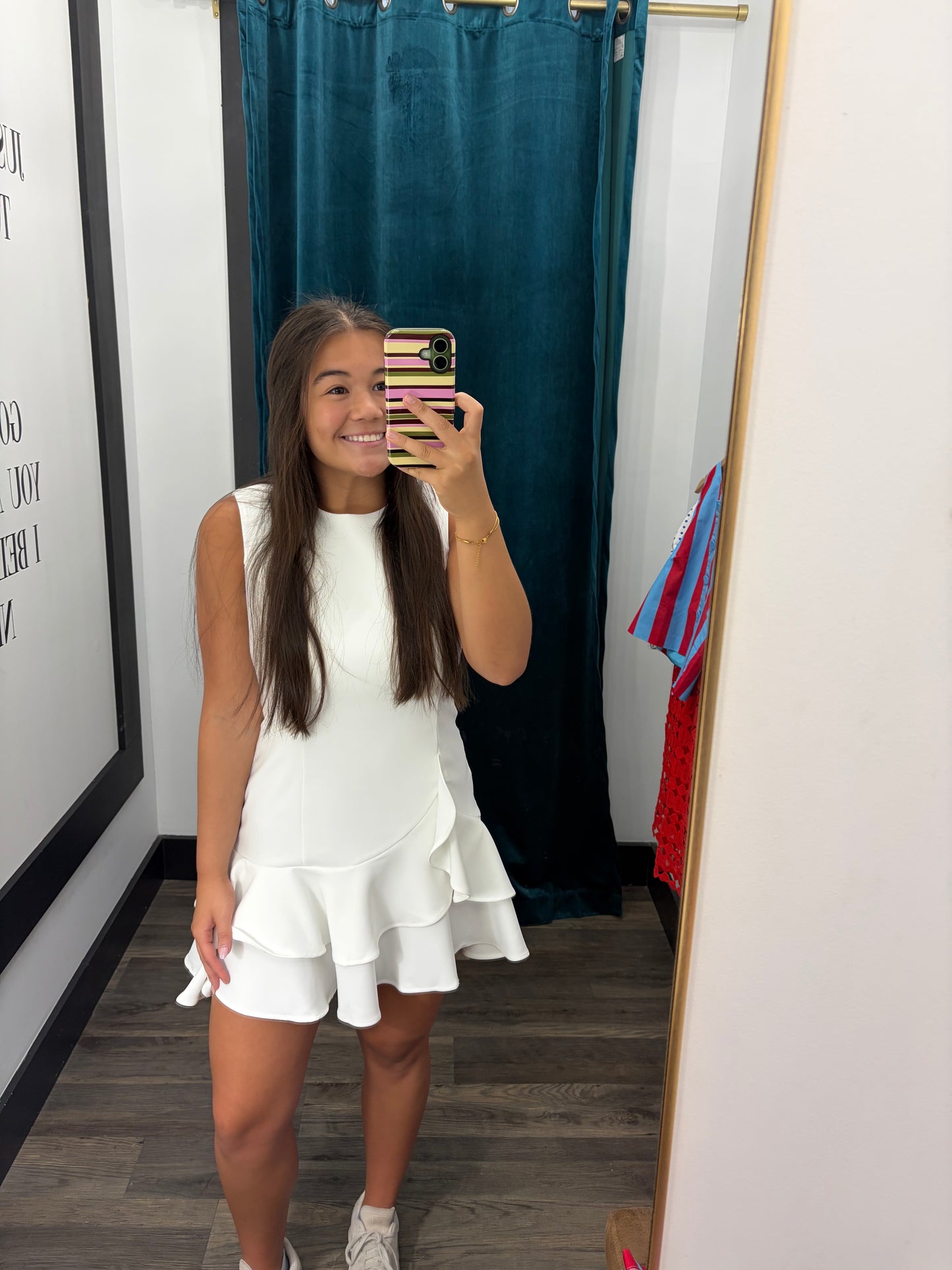 Flirty Layer Mini Dress