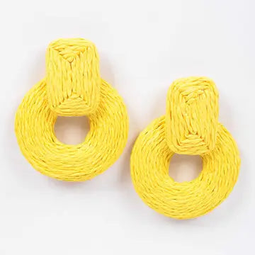 Groovy Woven Earrings