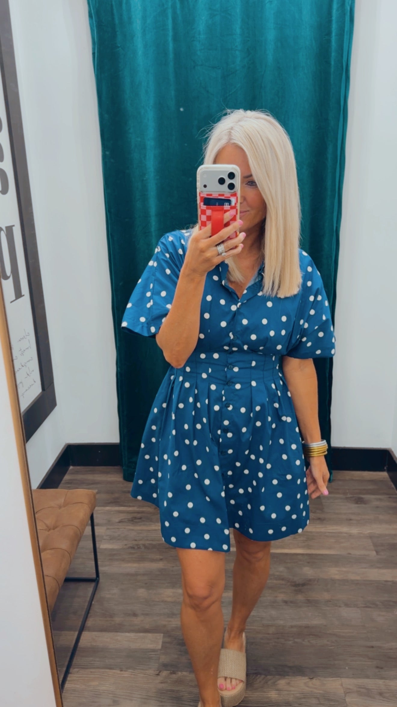 Polka Dot Power Dress