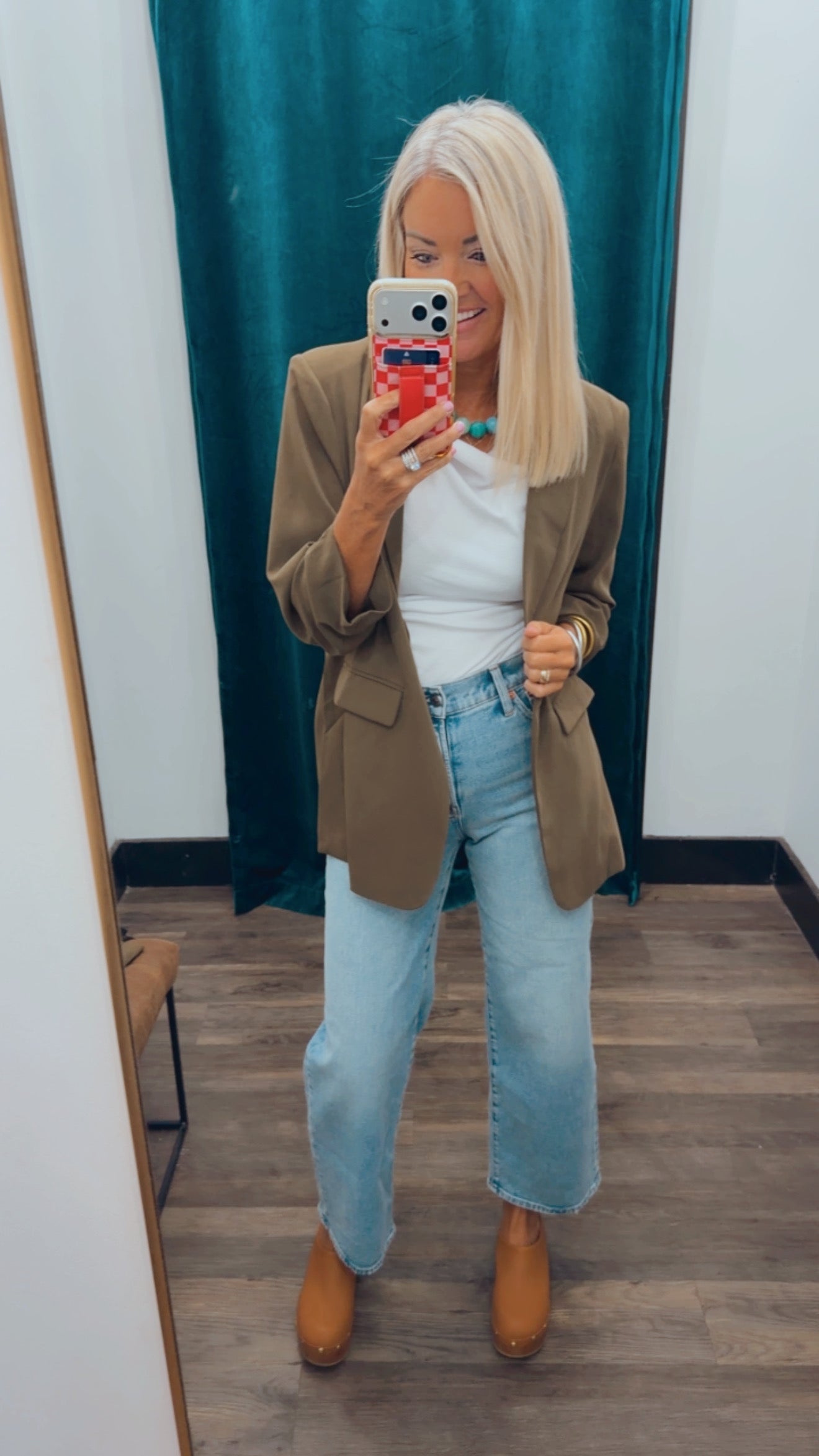 Classic Three Quarter Blazer