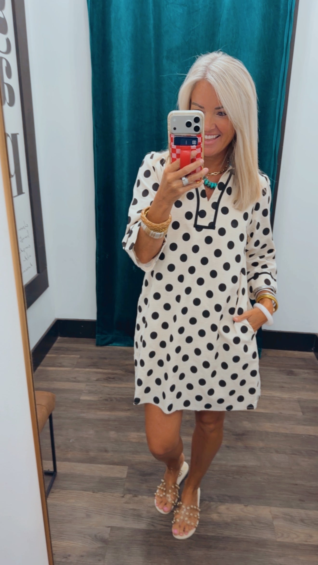 Dotty Darling Mini Dress