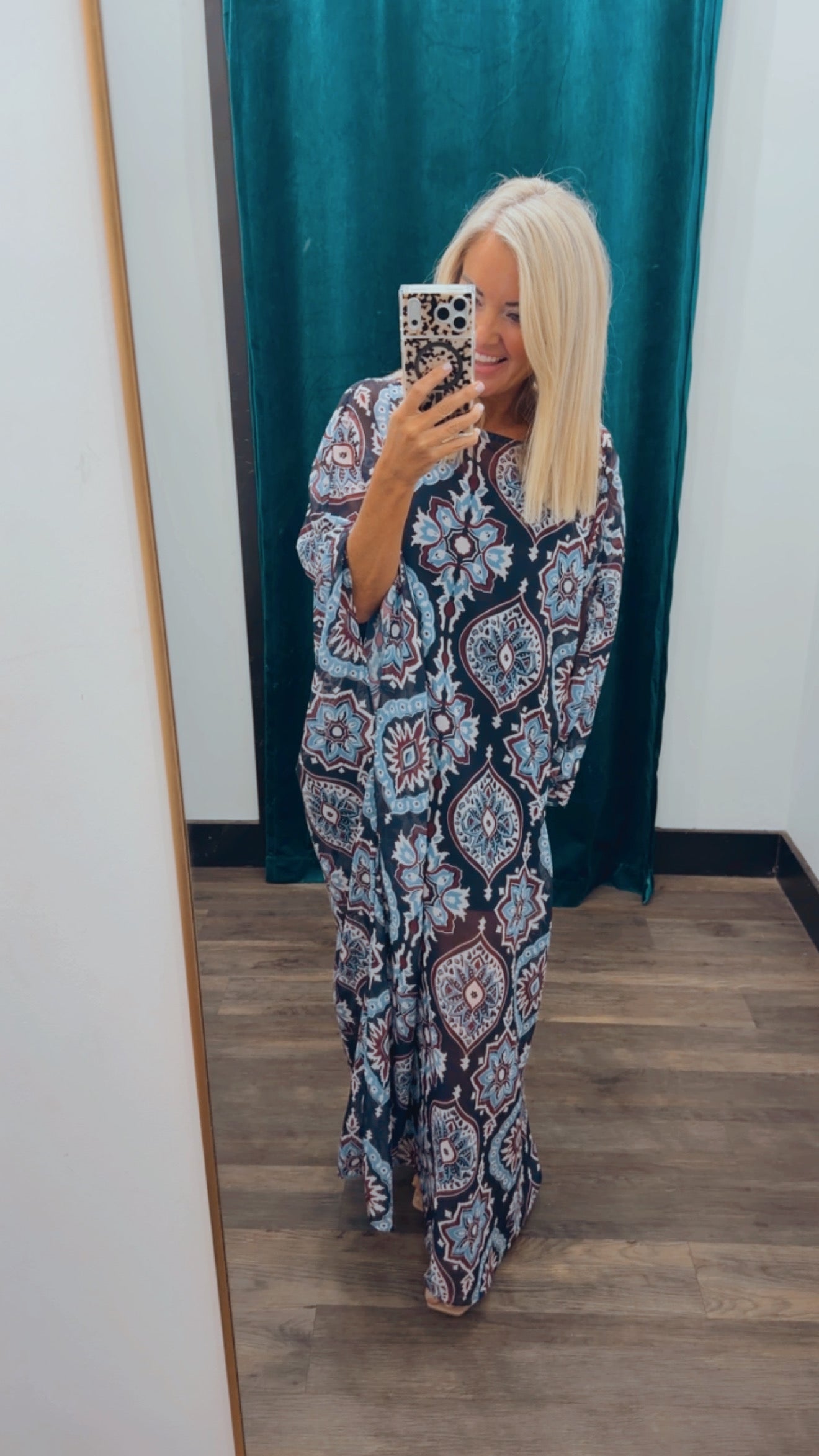 Medallion Caftan Maxi