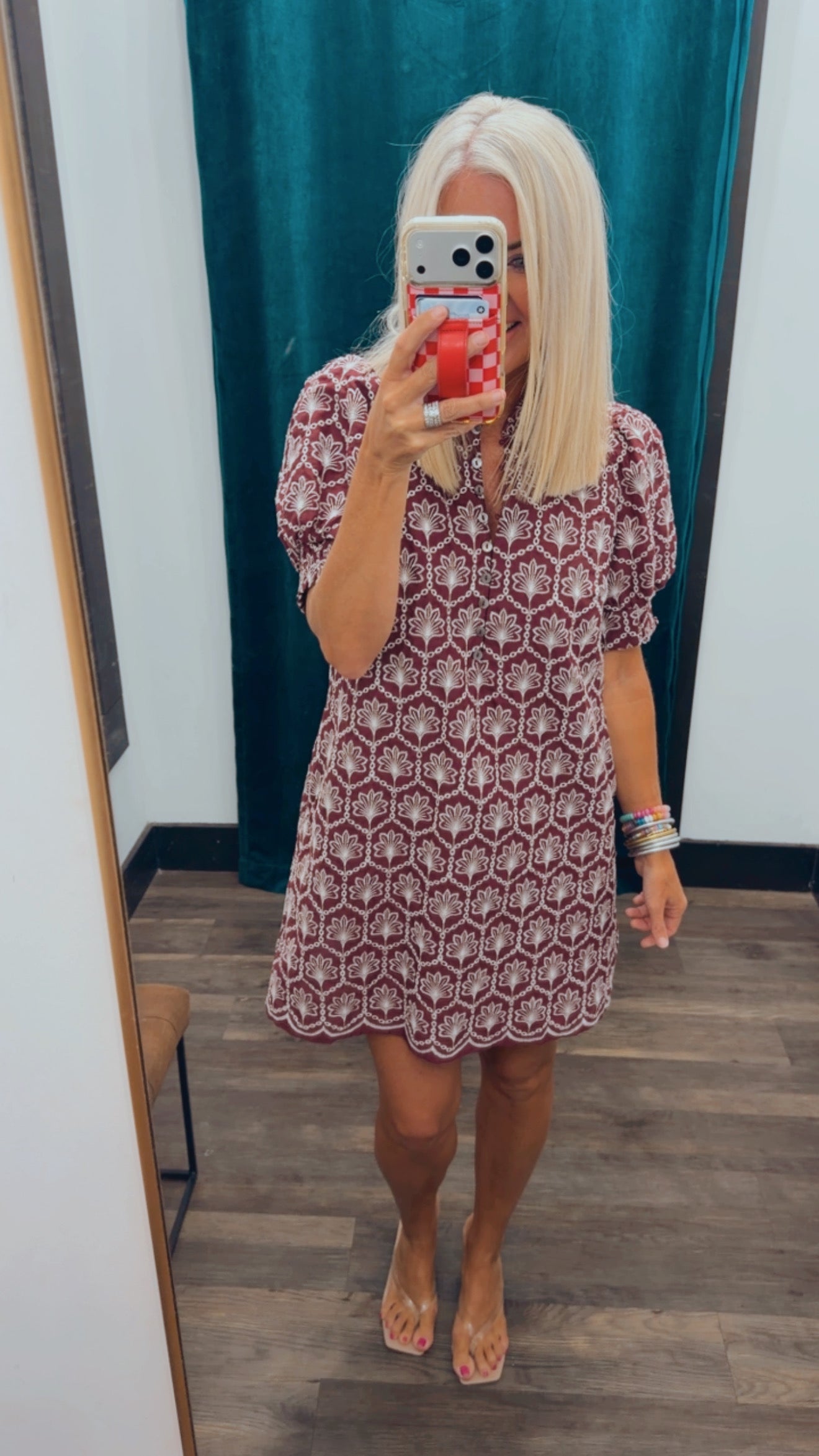 Sweet Escape Embroidered Mini Dress
