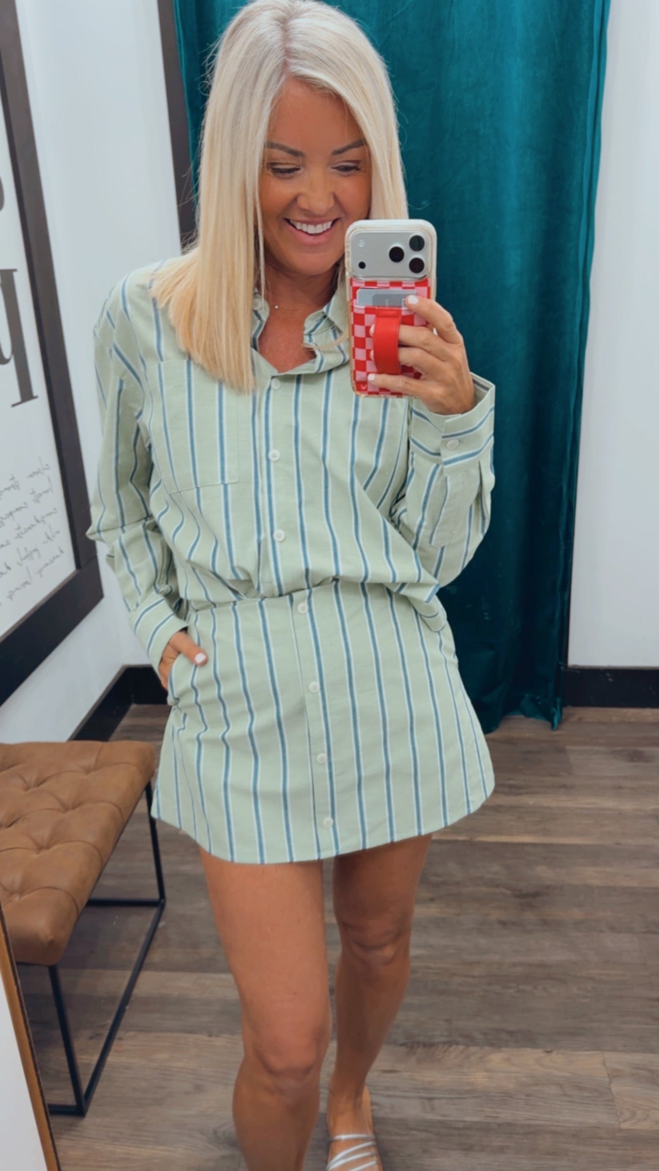 Pin Striped Top