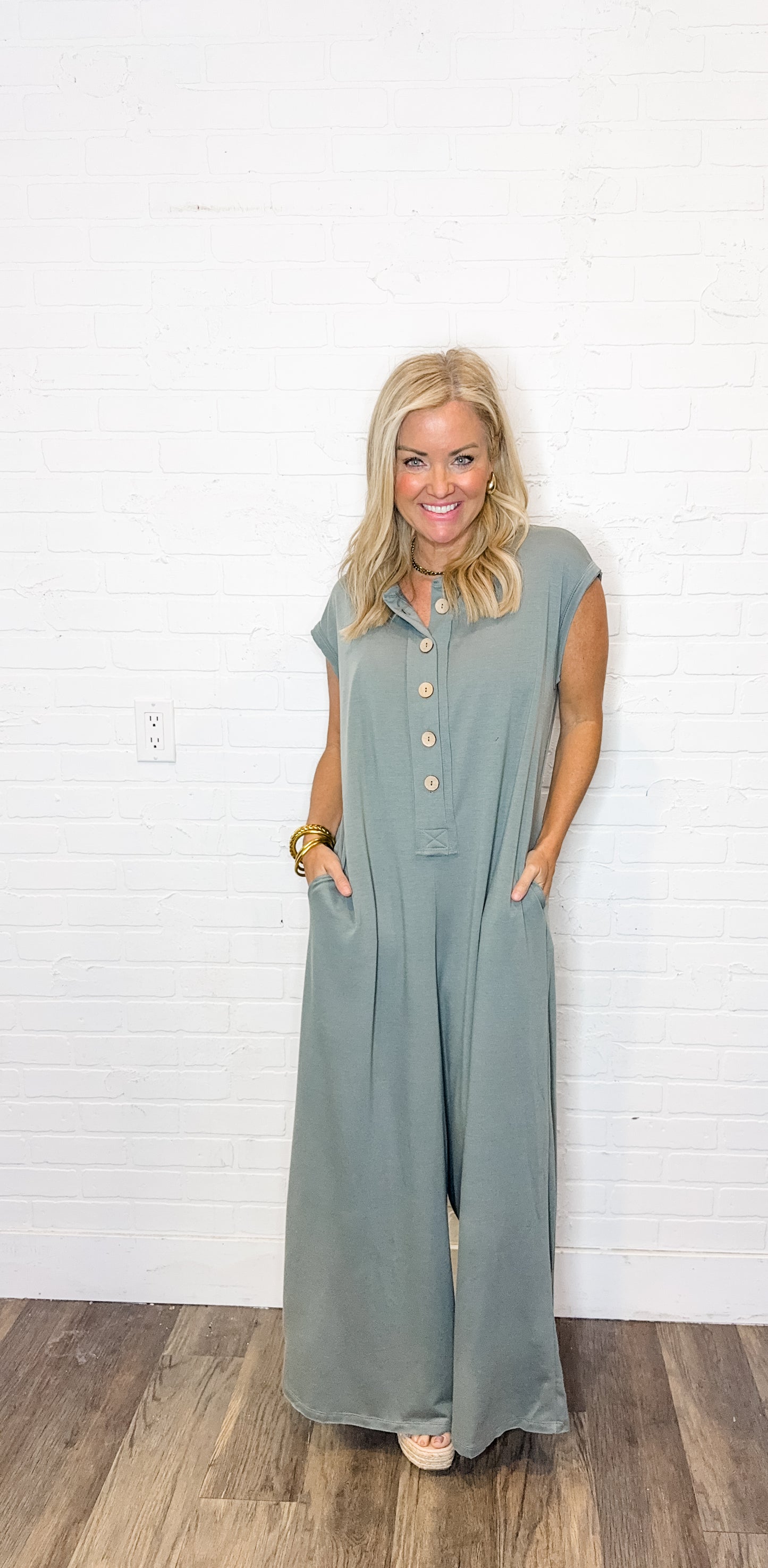 Davina Wide Leg Jumpsuit